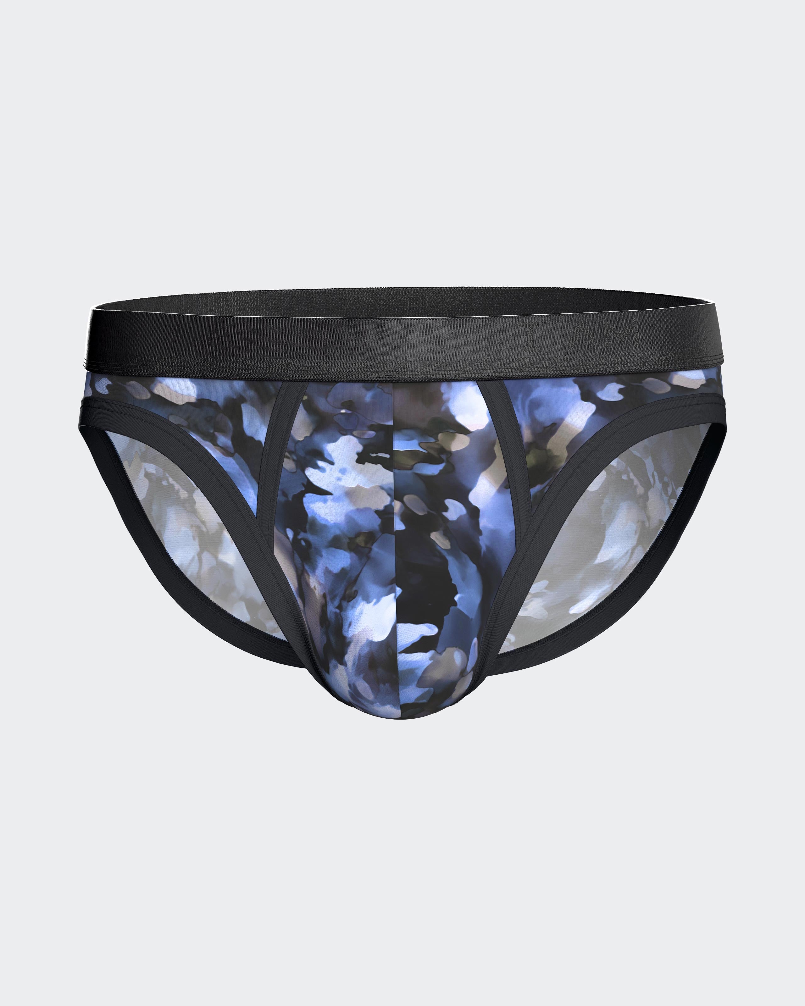 Slip de homem estampado em Lyocell