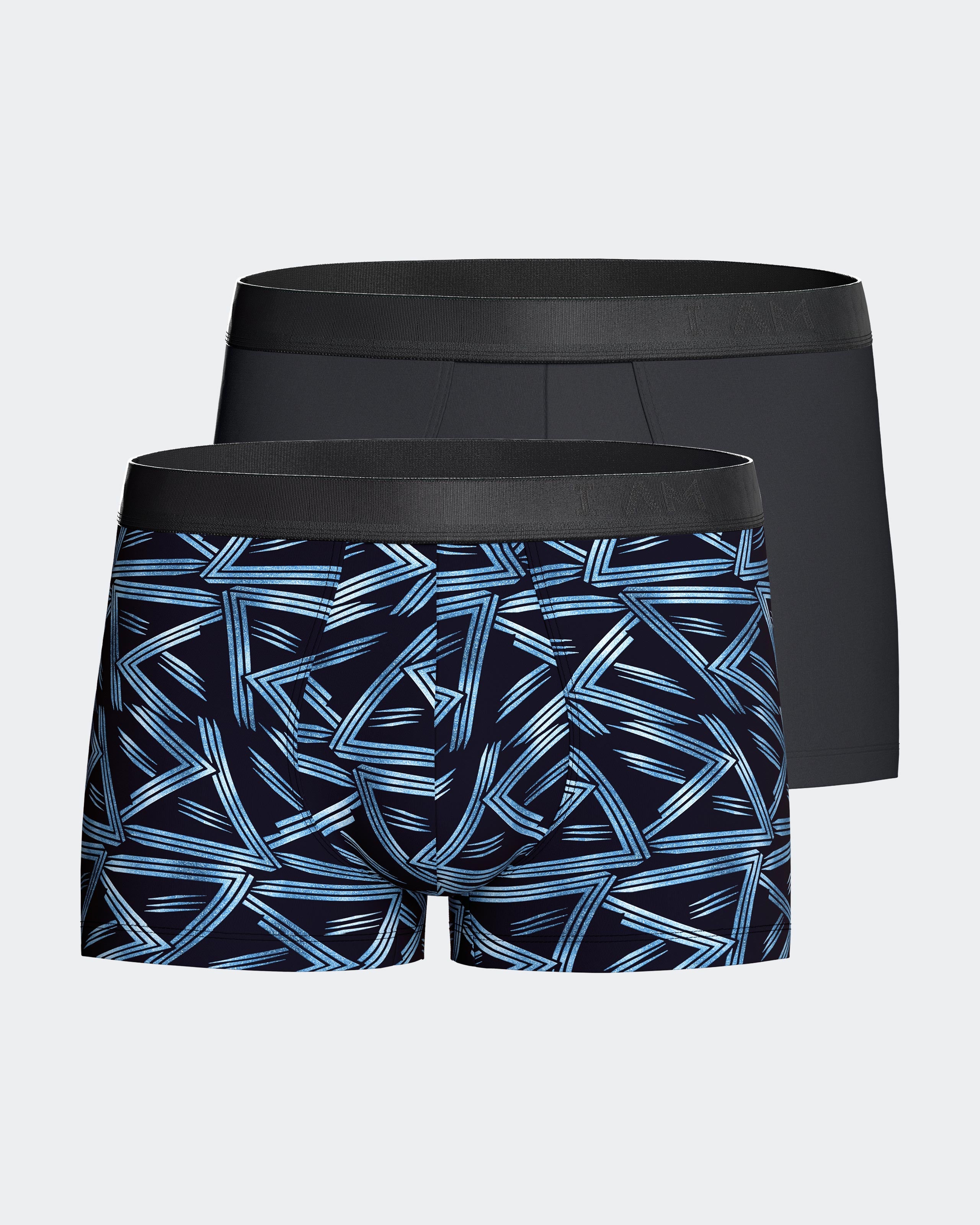 Pack of 2 men's boxers in Lyocell