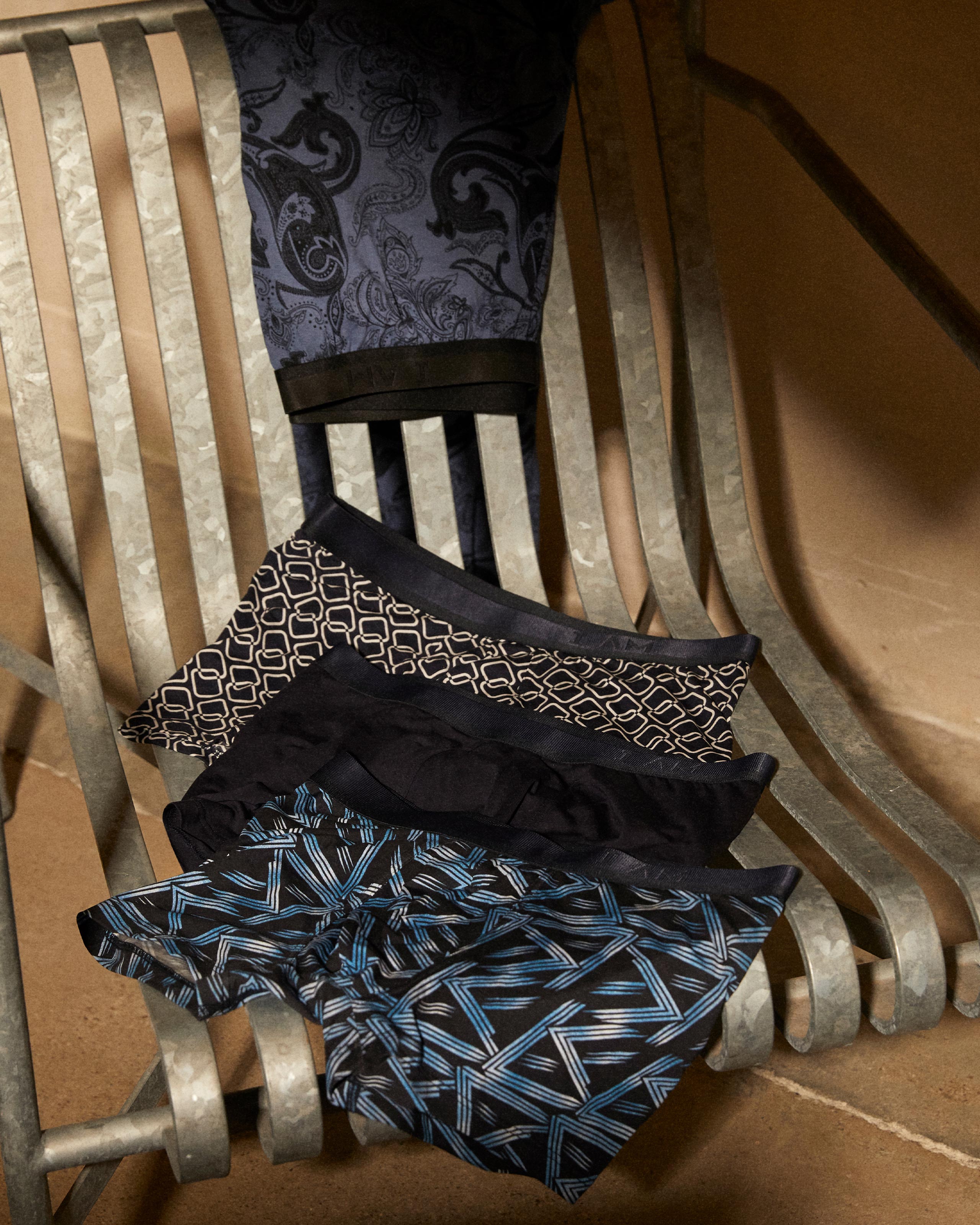 Pack 2 boxers de hombre estampado en Lyocell