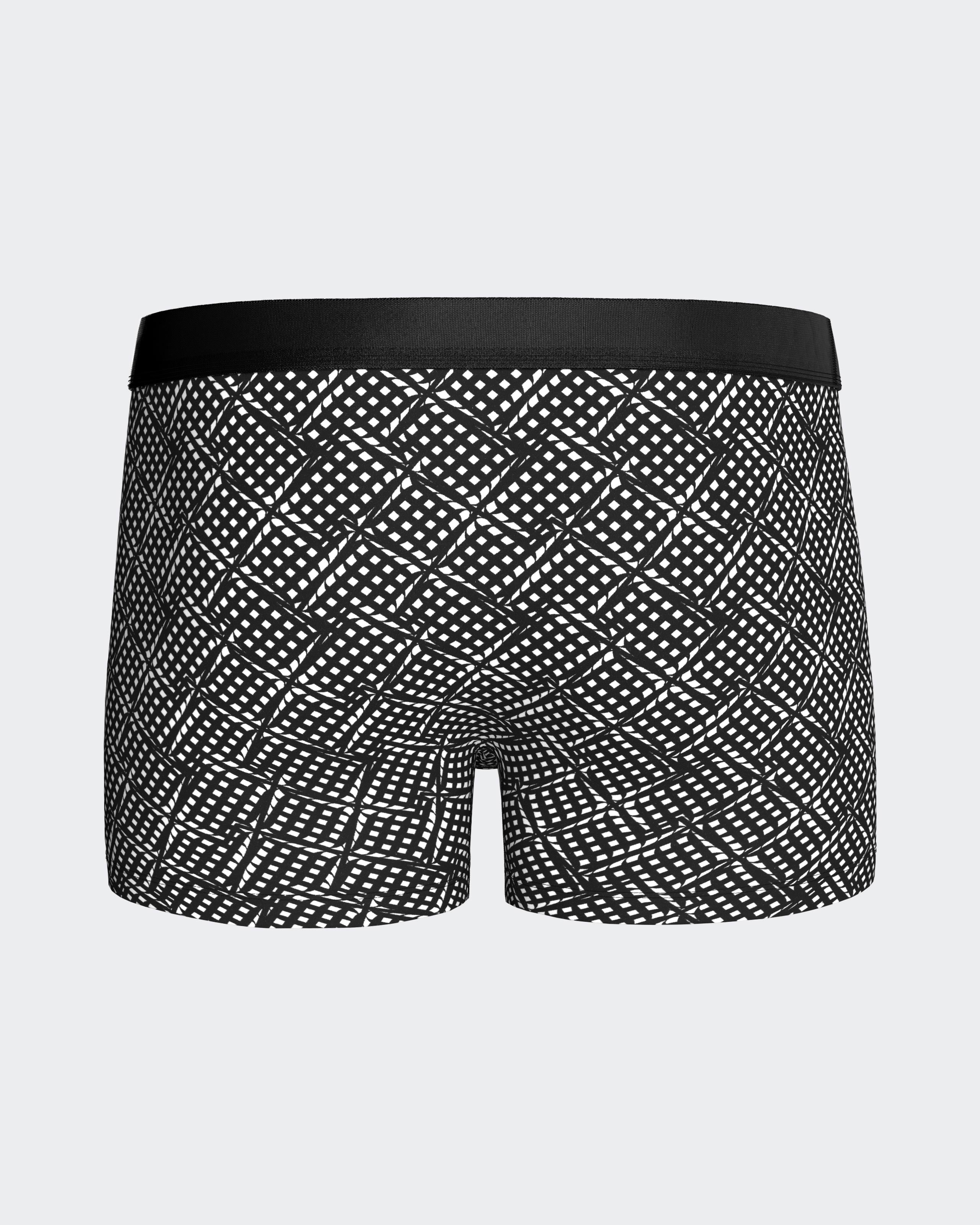Boxer de homem estampado em Lyocell