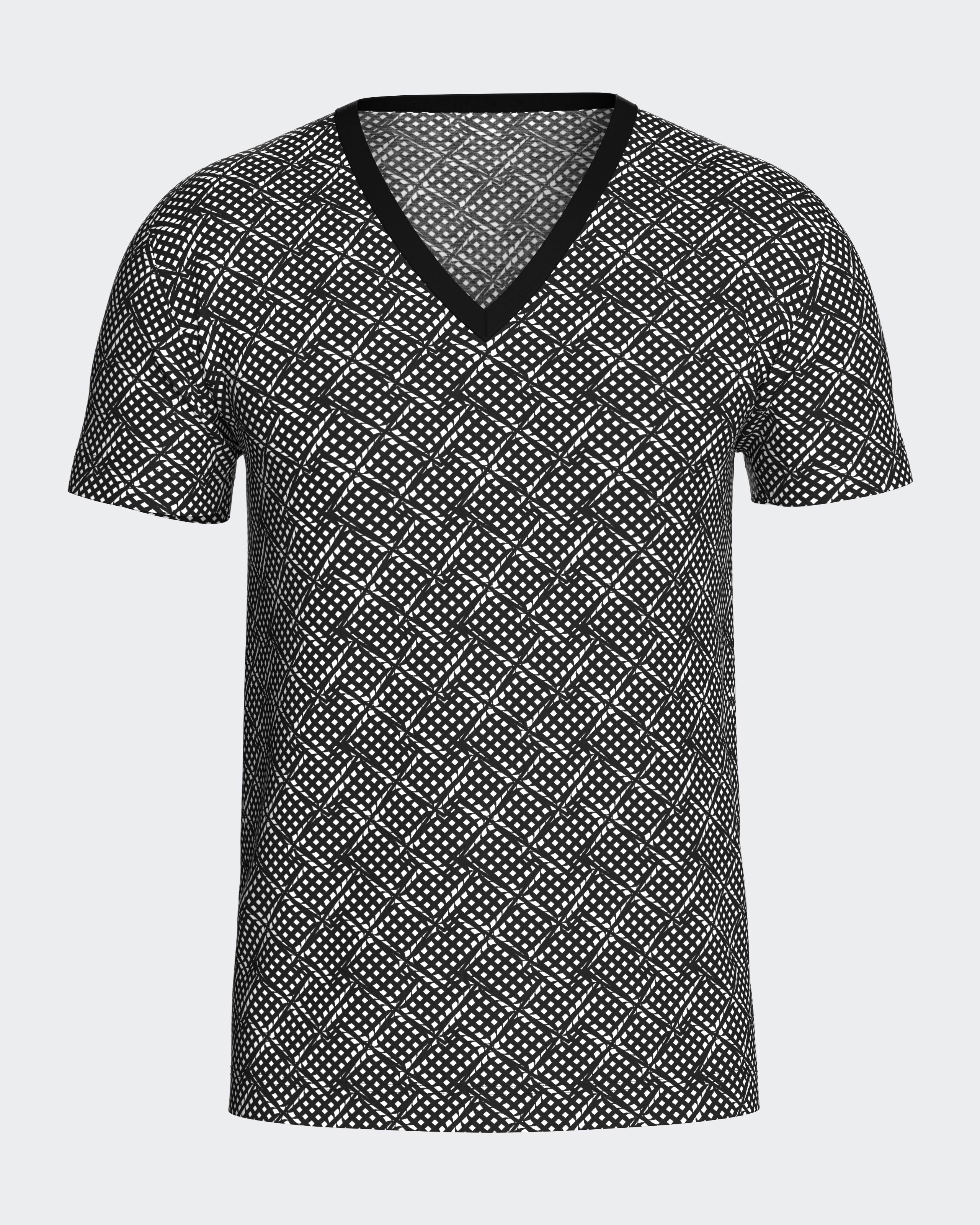 T-shirt de hombre estampada en Lyocell