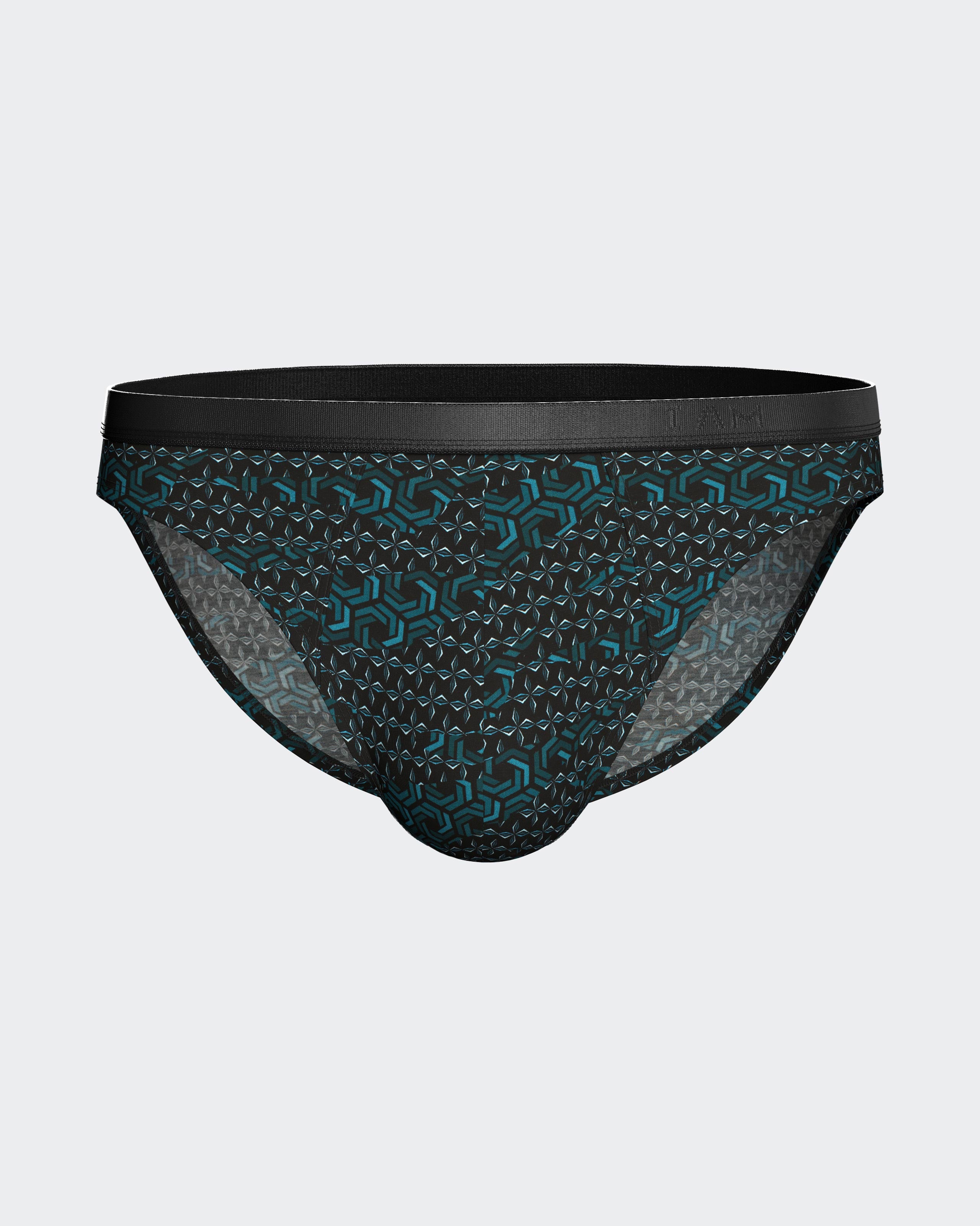 Printed men's brief in Lyocell