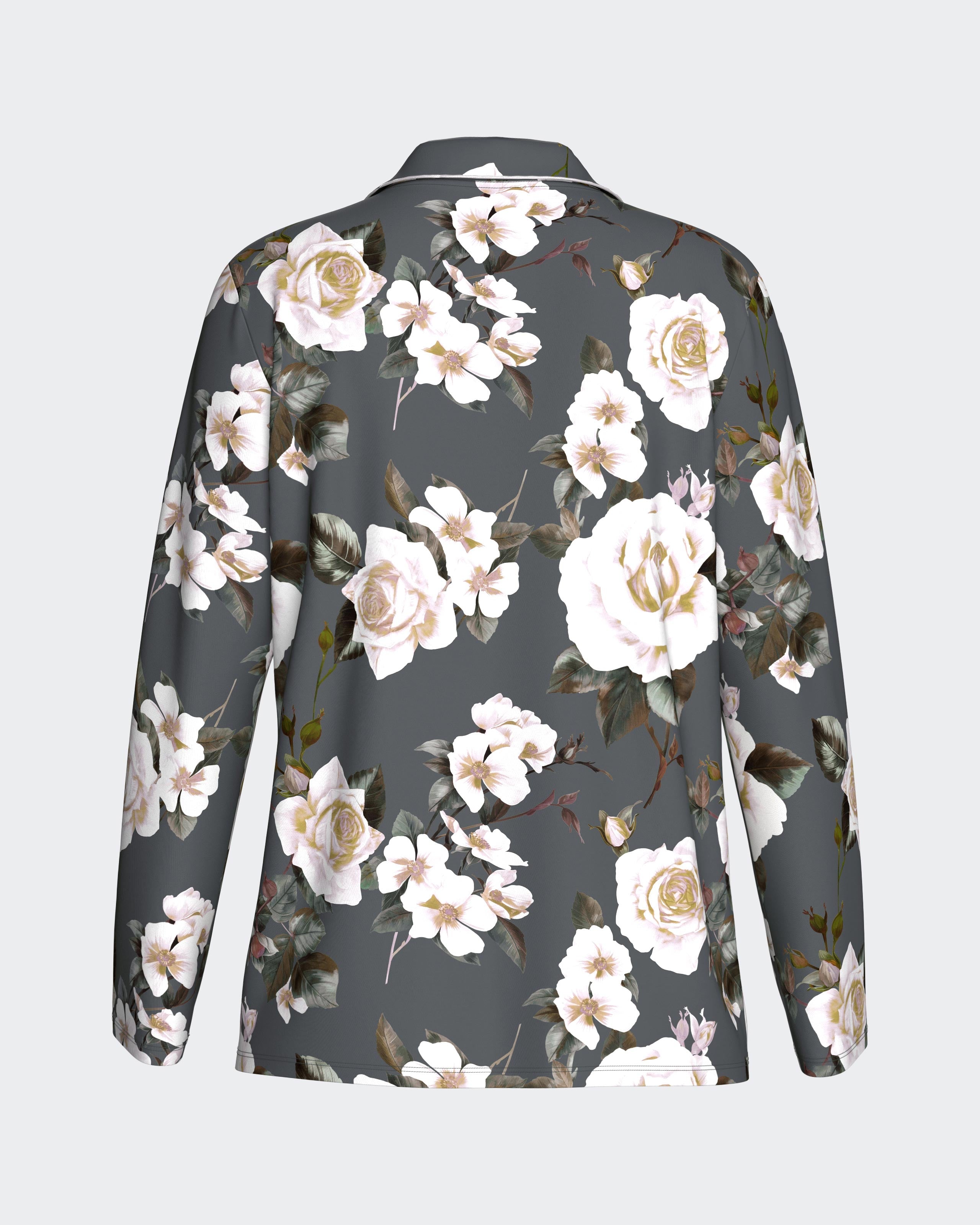 Women's pyjama with buttons in Modal