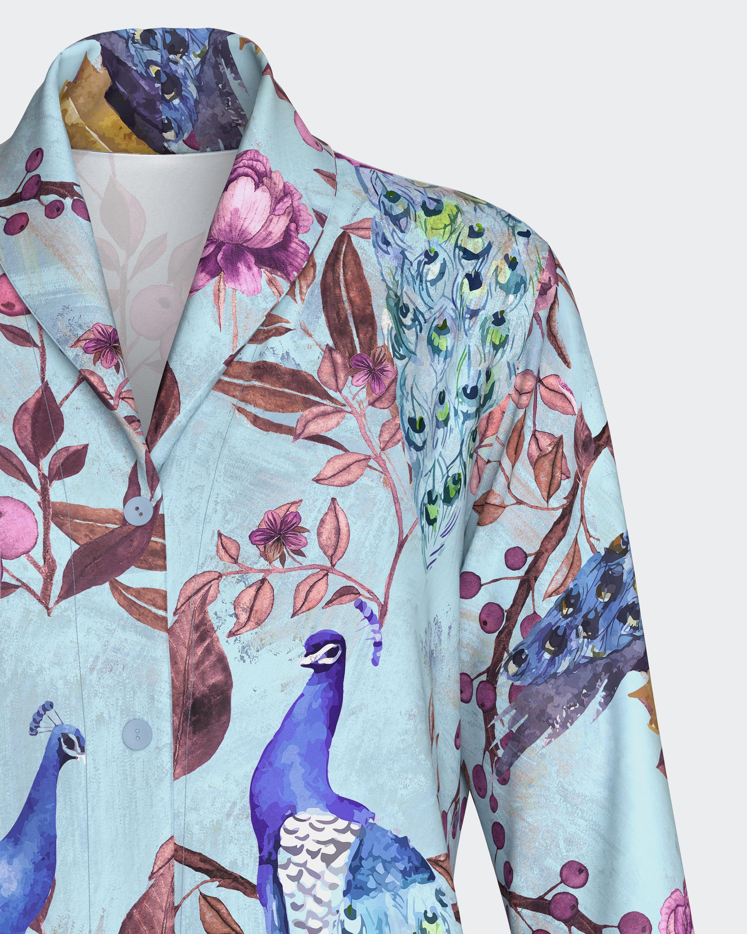 Women's pyjama with buttons in Modal