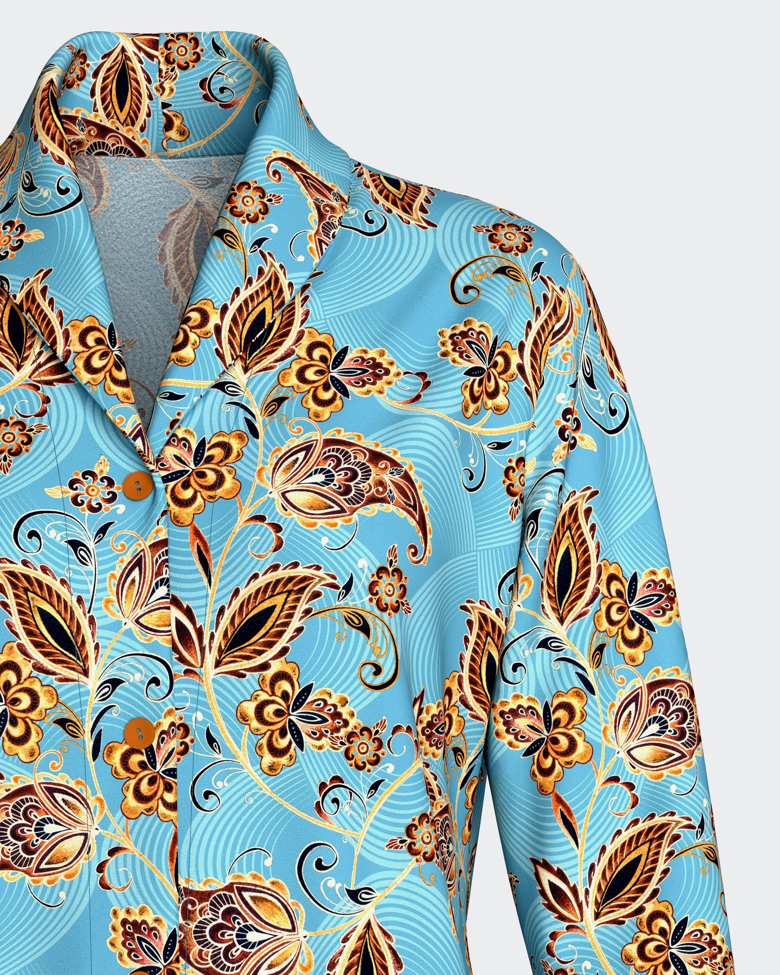 Pyjama avec boutons en coton modal