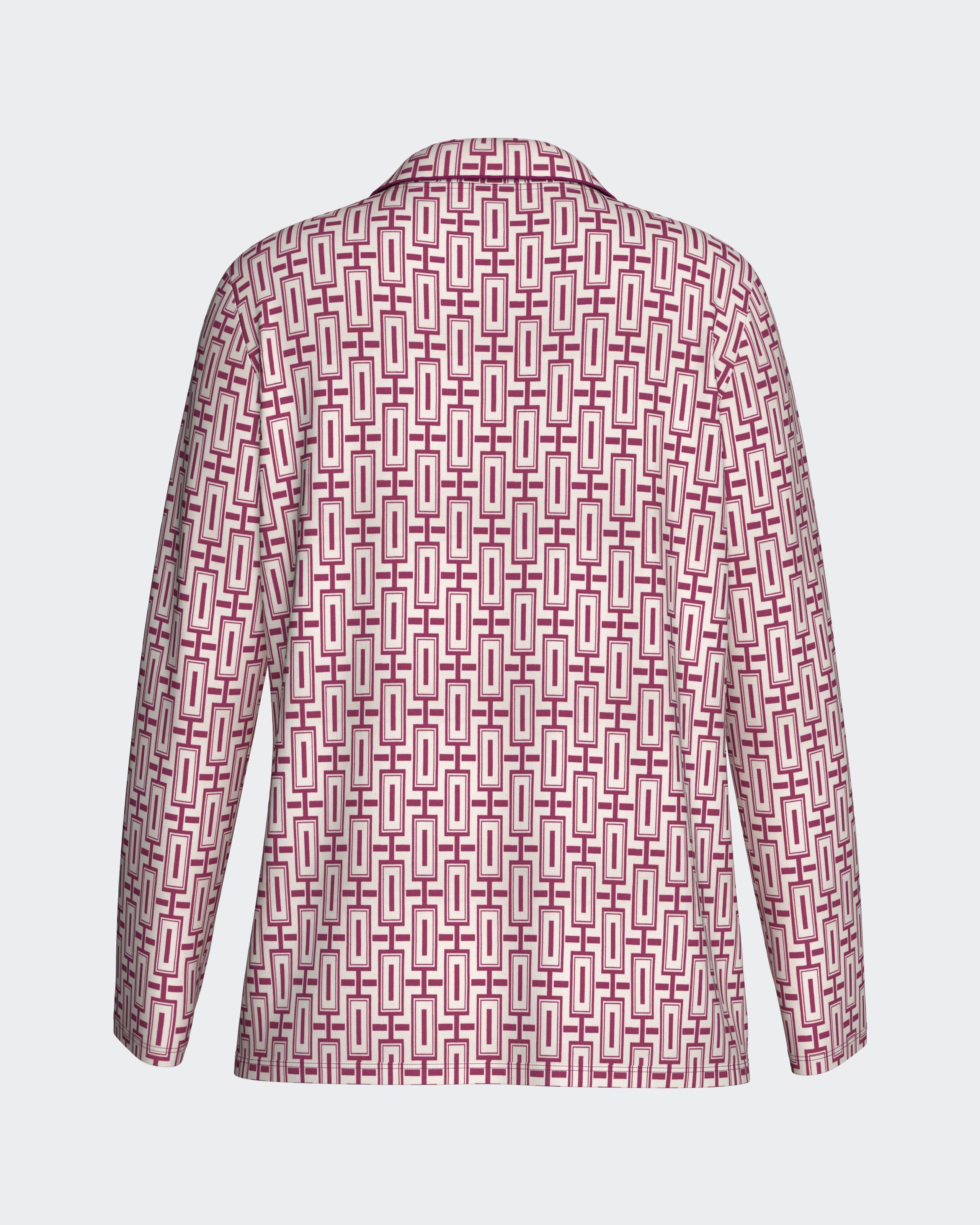 Pyjama avec boutons en coton modal