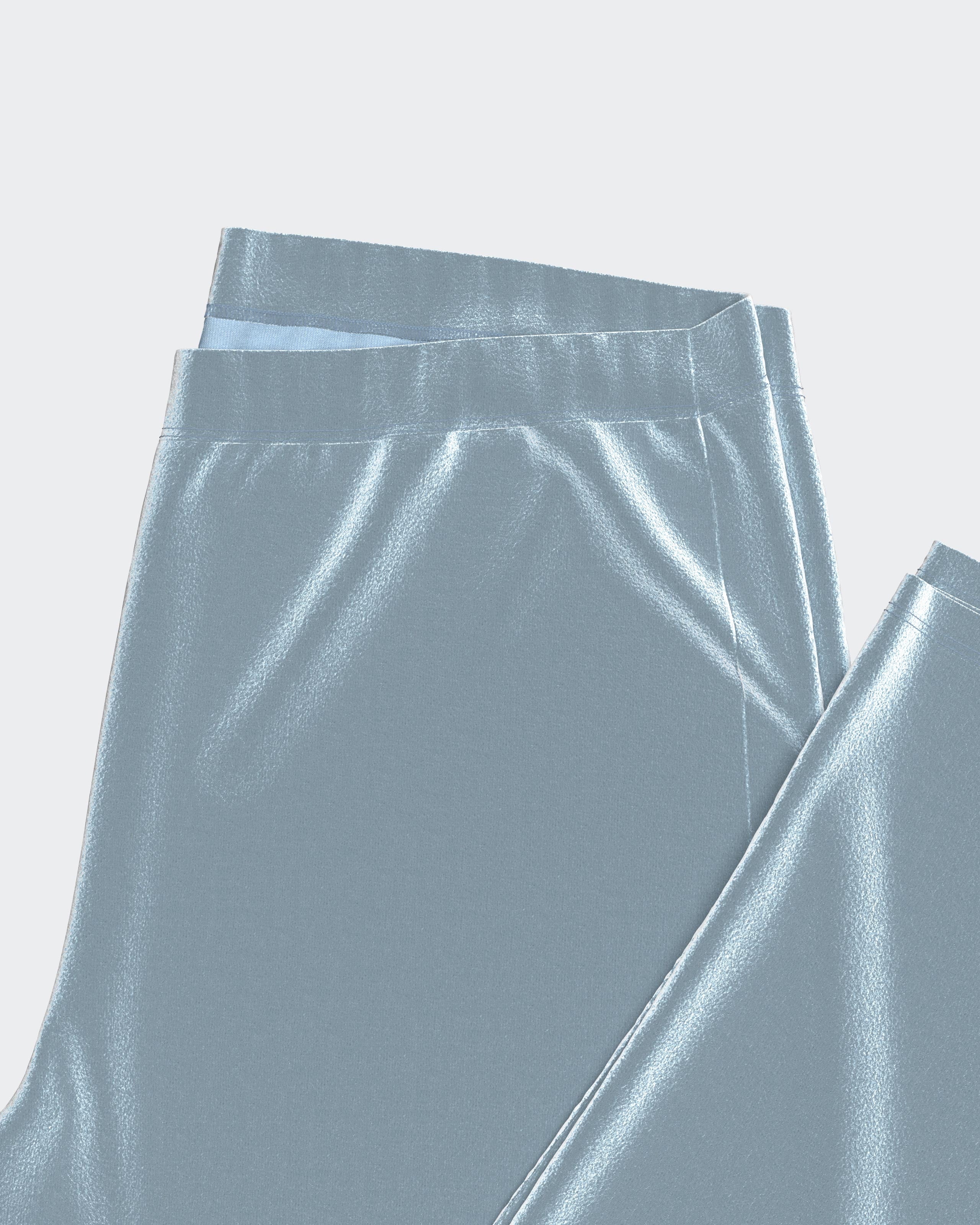 Velourpyjamas i bomuld og blød modal