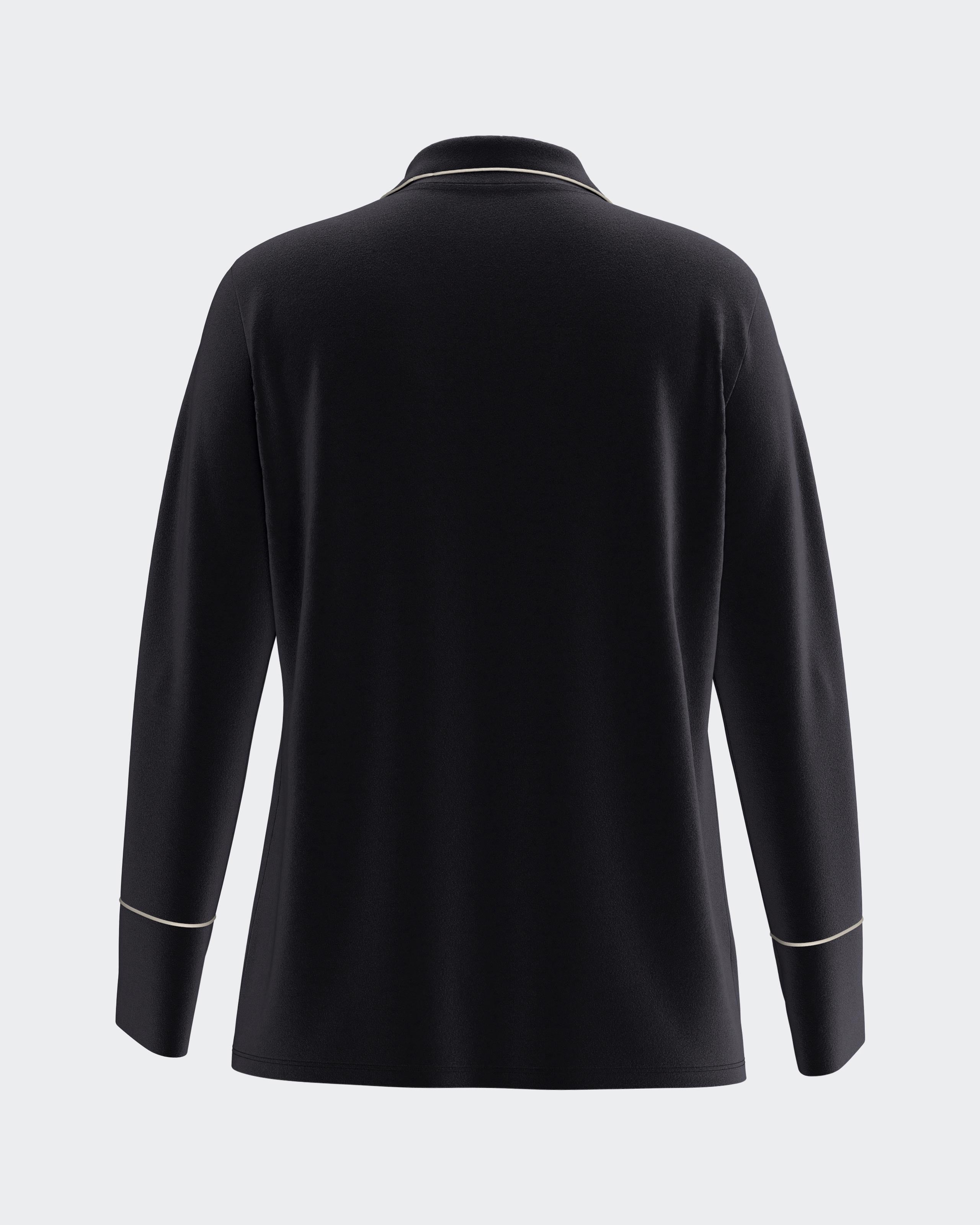 Women's velvet pyjama in Cotton Modal