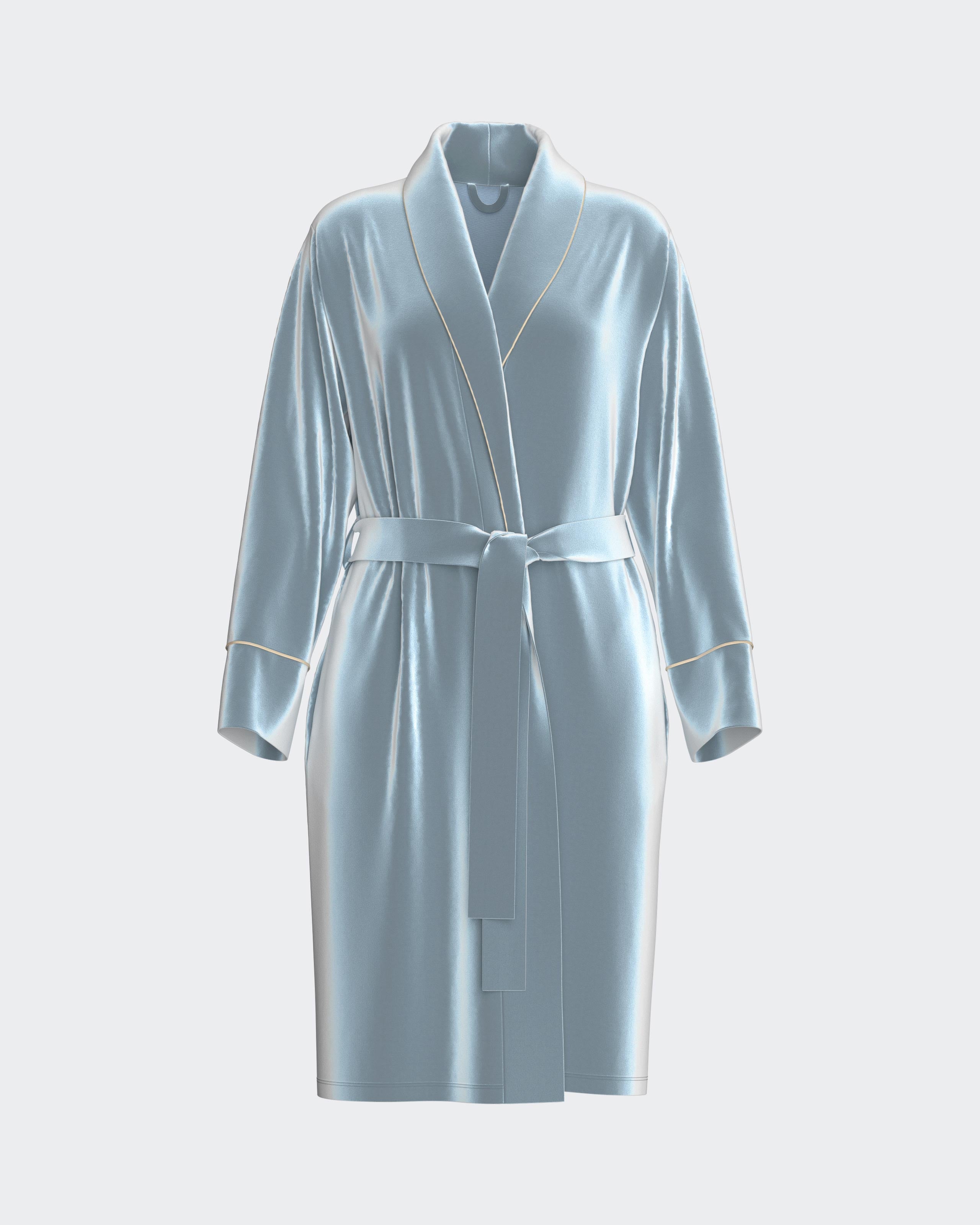 Robe longo de mulher em veludo