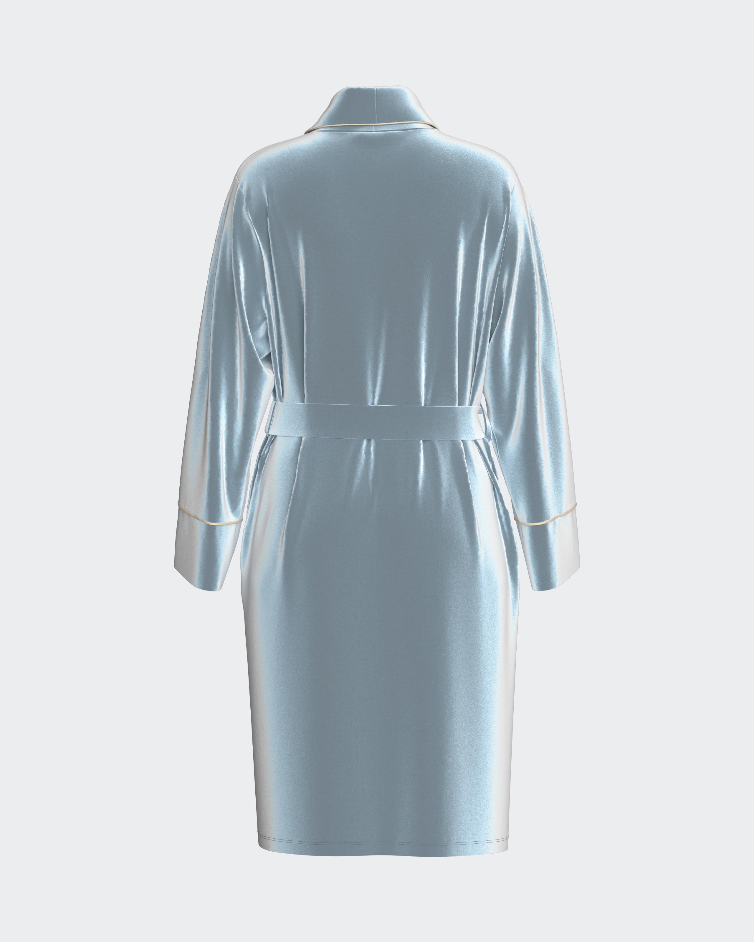 Peignoir long en velours