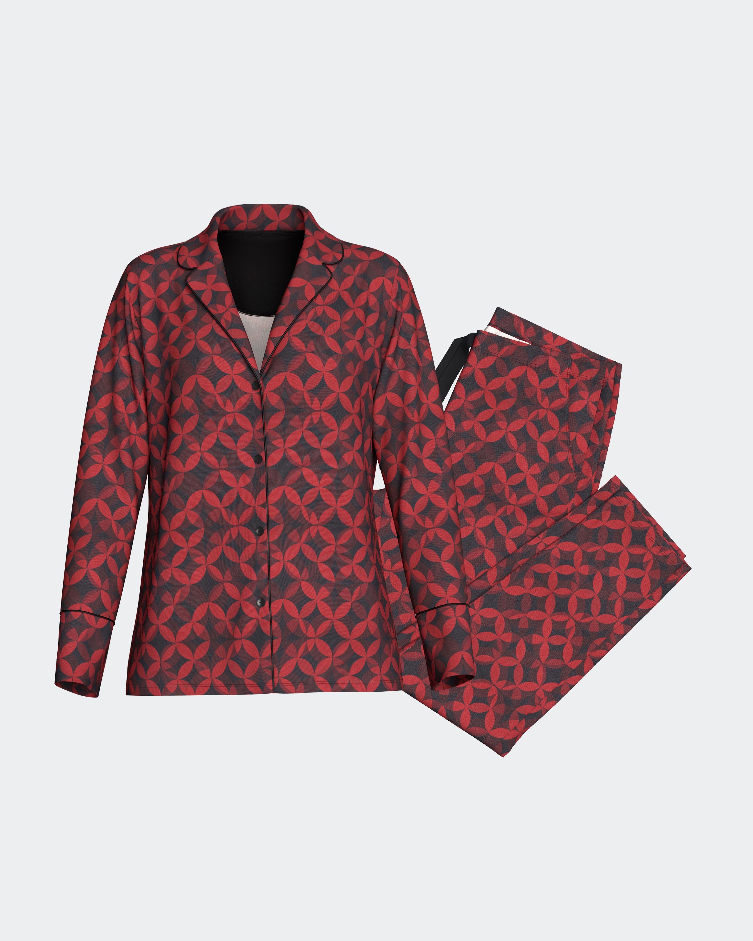 Women's pyjama in Recycled Modal and Polyester