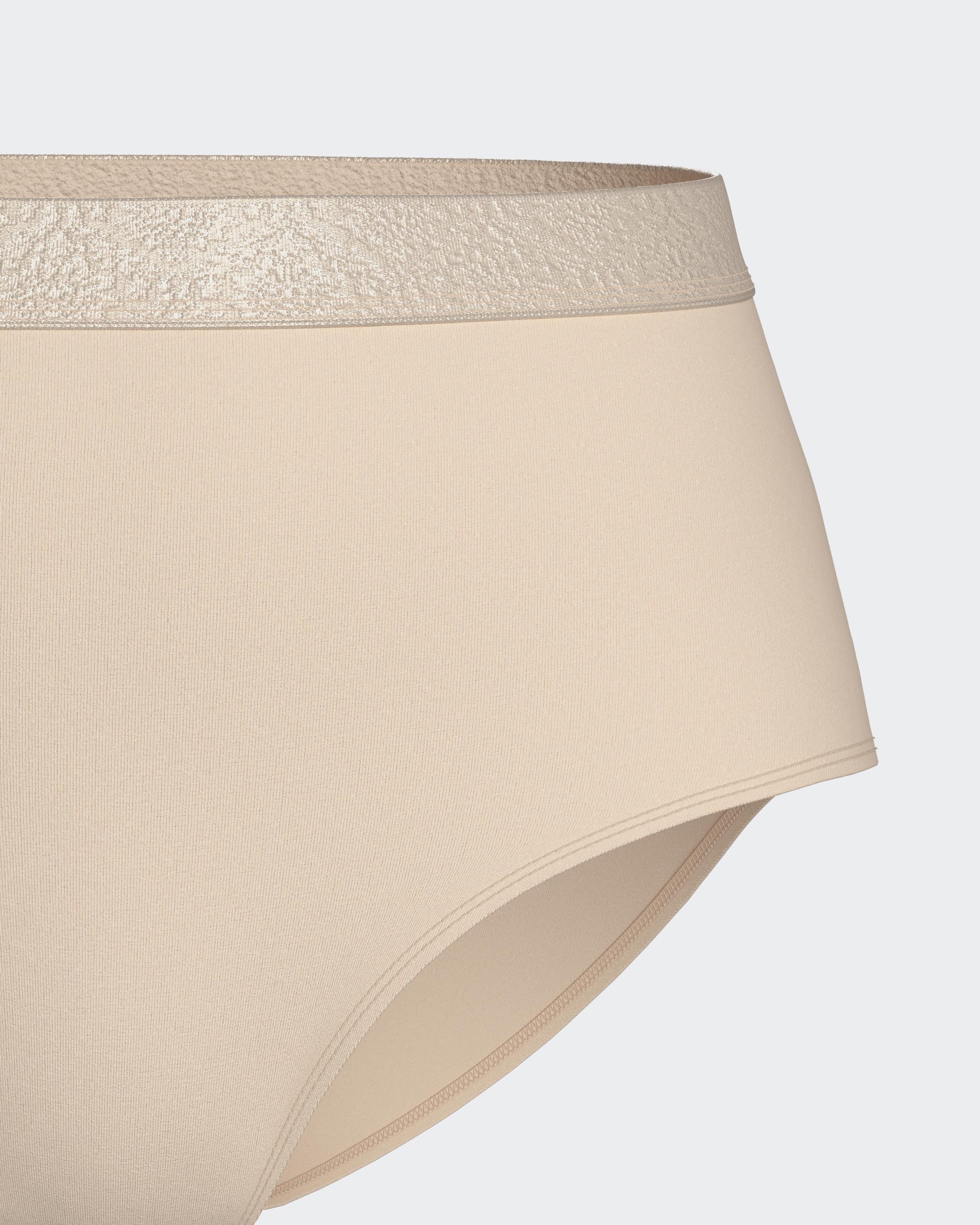 Panties with elasticated high-waist in Modal