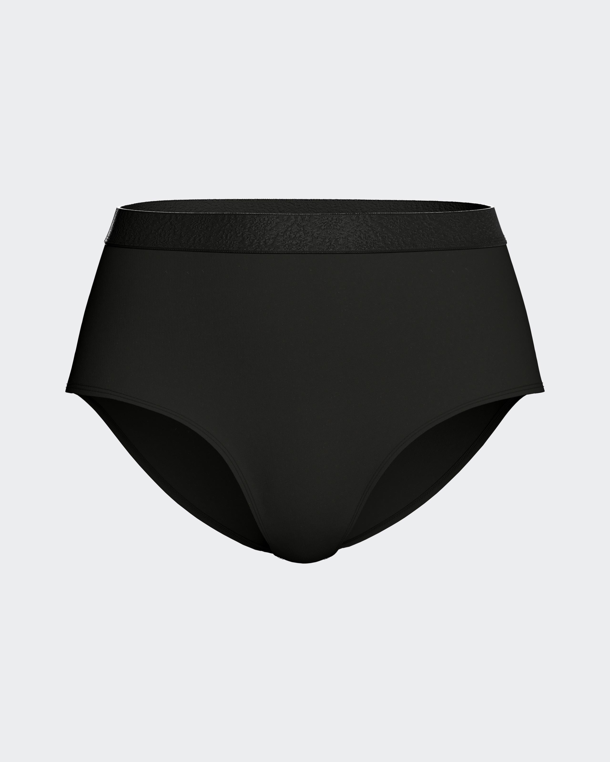 Panties with elasticated high-waist in Modal