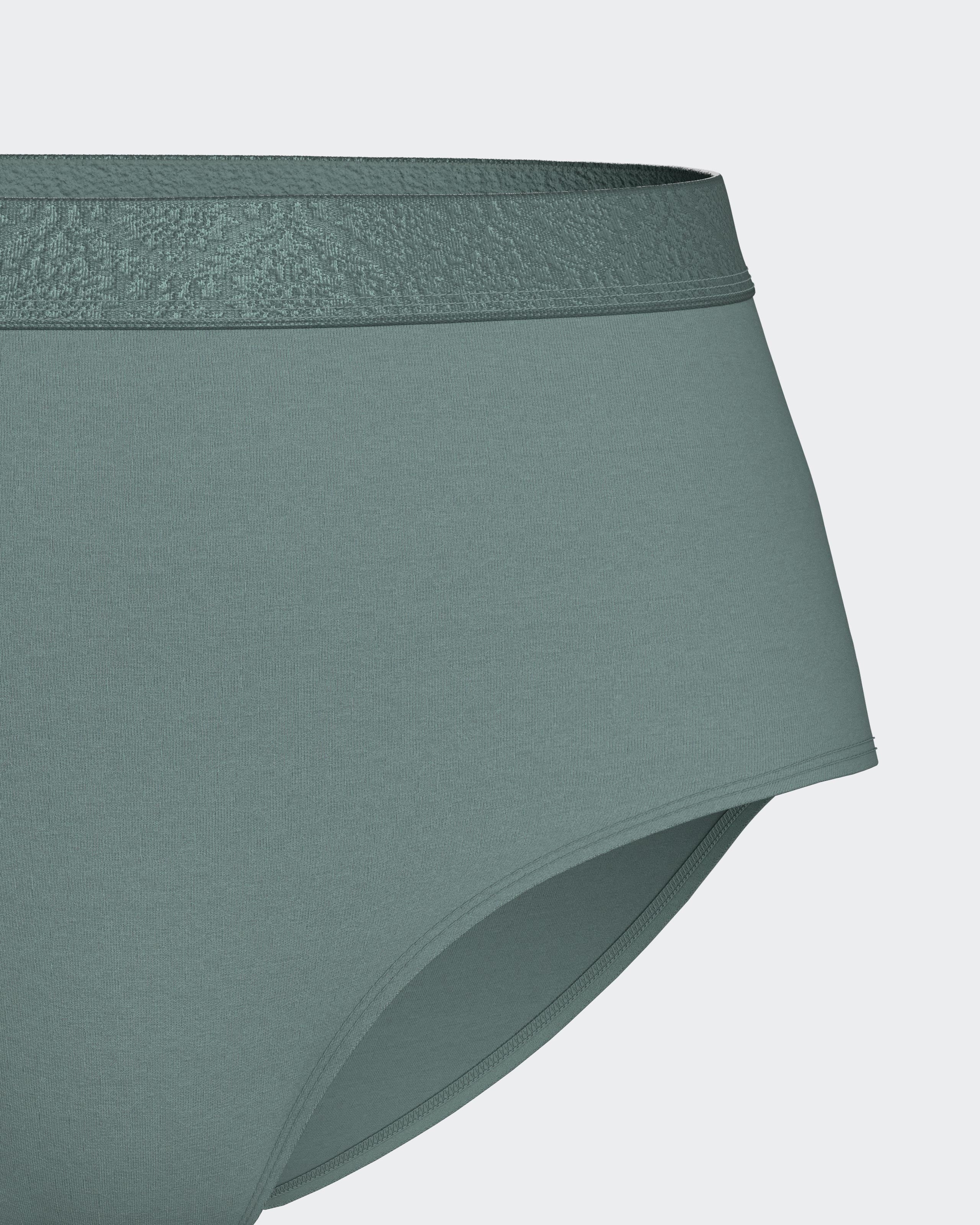 Panties with elasticated high-waist in Modal