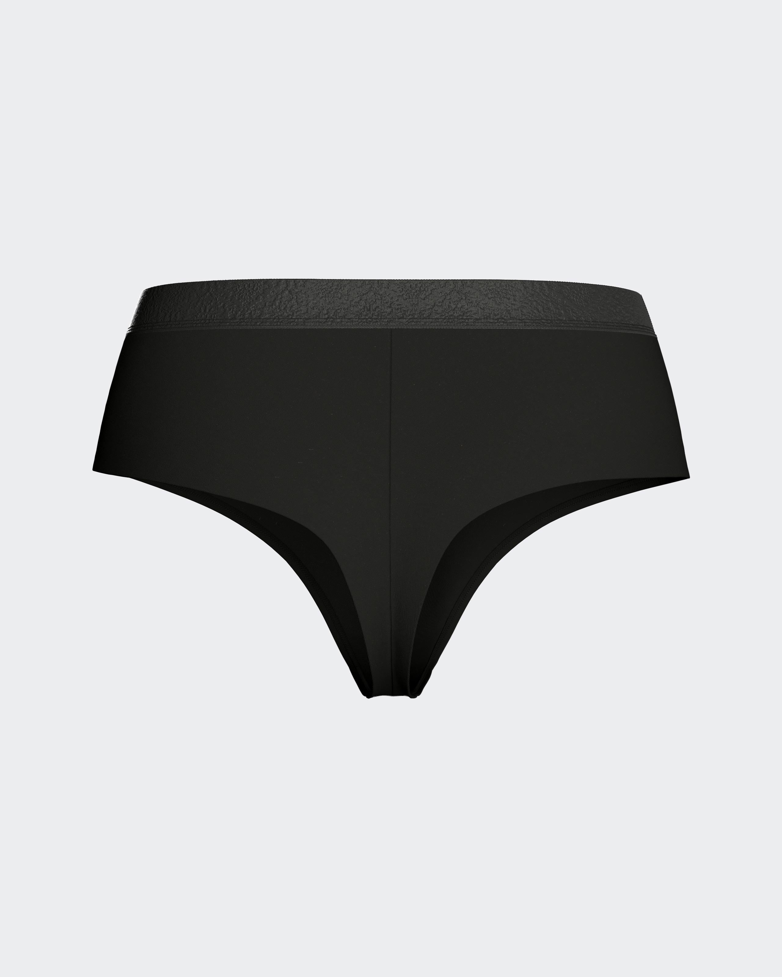 Thong with elasticated waist in Modal