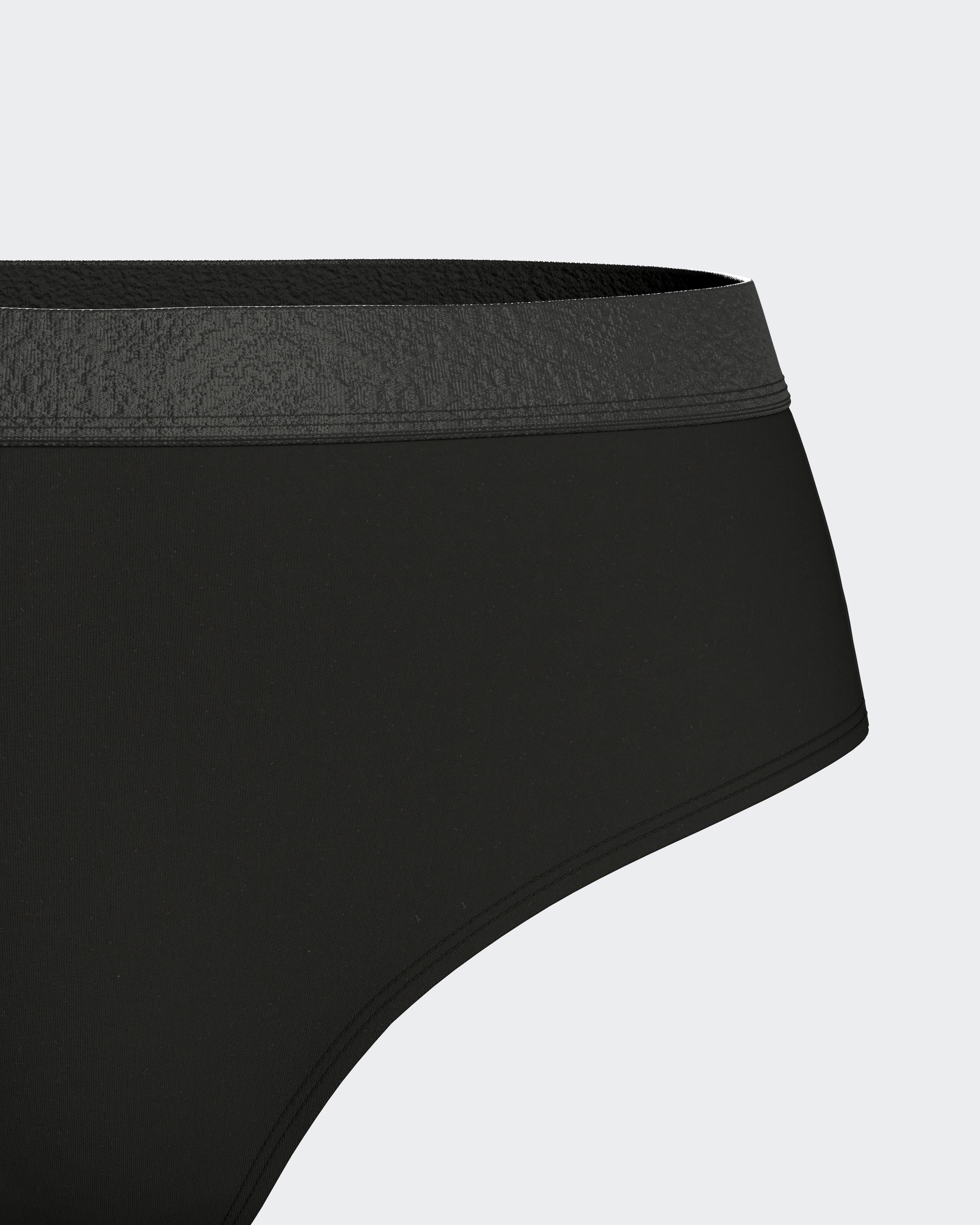 Thong with elasticated waist in Modal