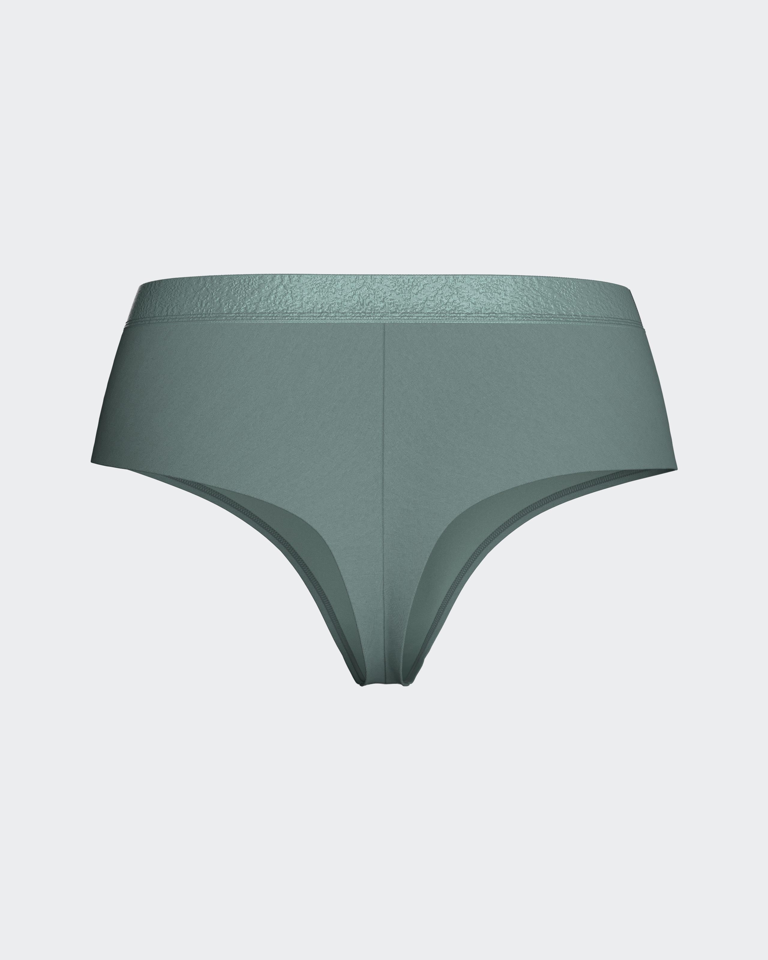 Thong with elasticated waist in Modal