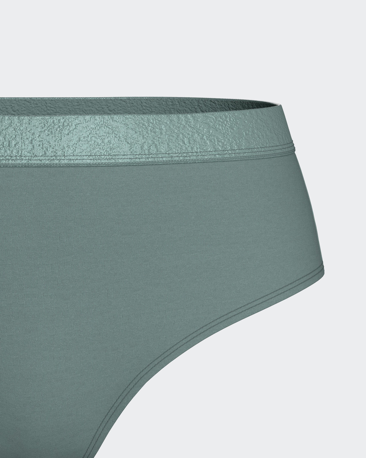 Thong with elasticated waist in Modal