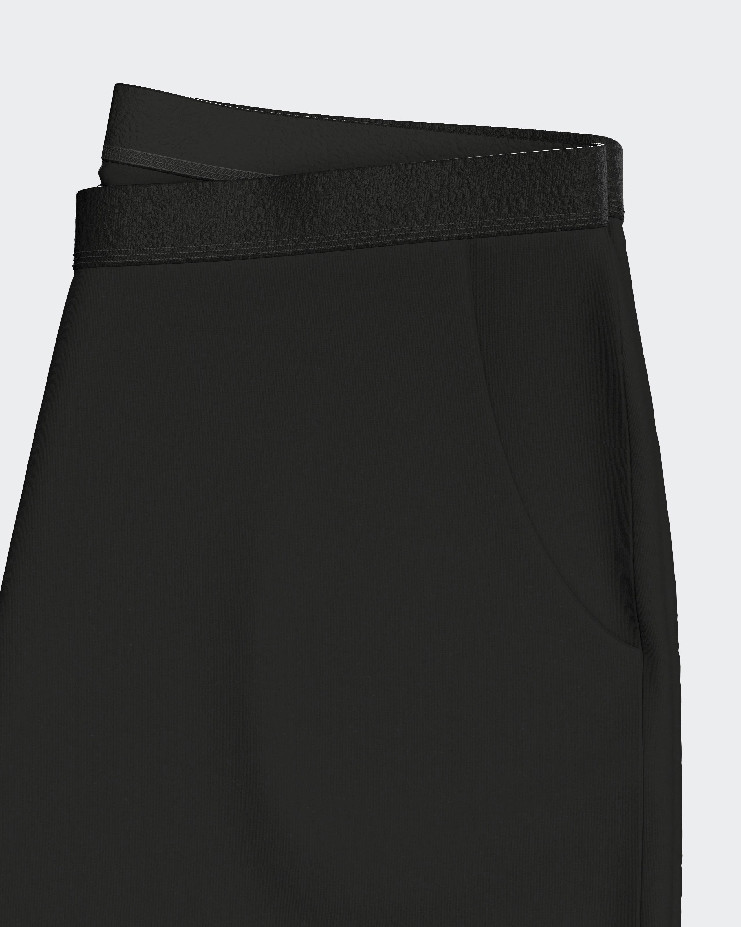 Kort pyjamas i blød modal