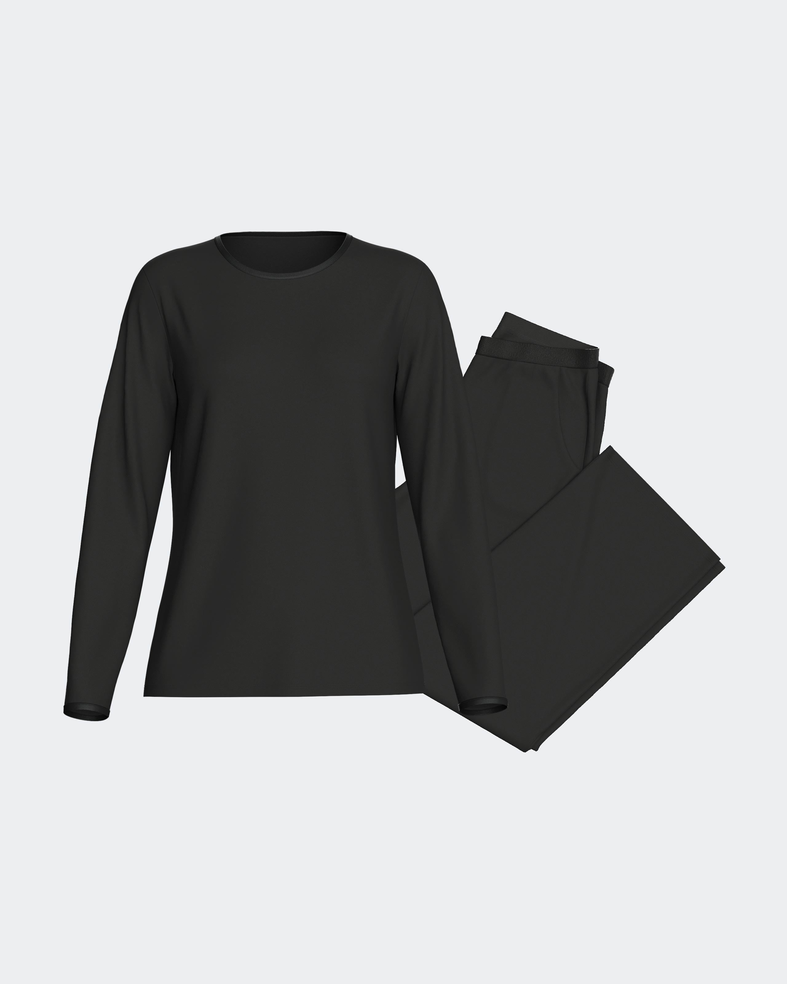 Pyjama long pour femme en modal