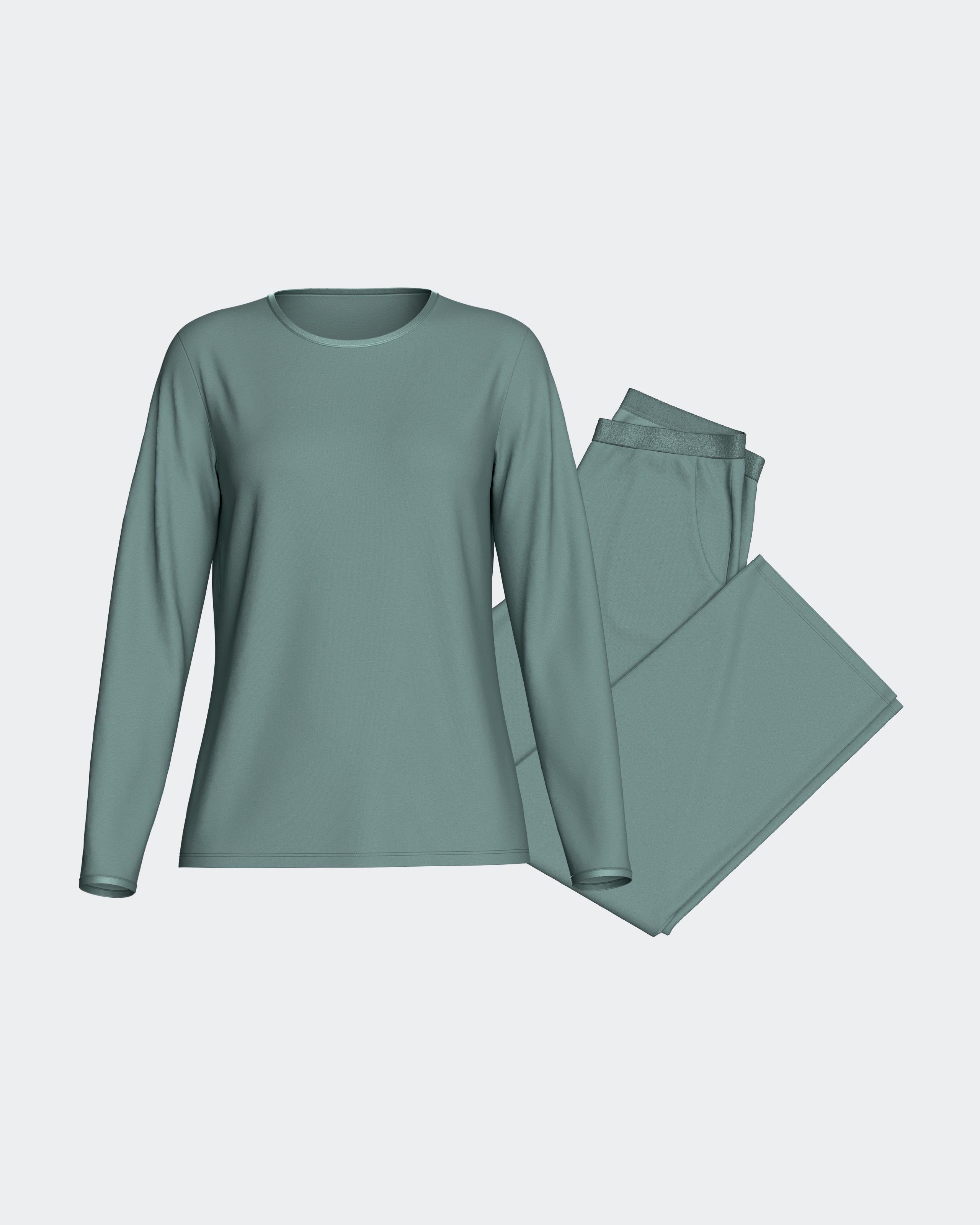 Women's long pyjama in Modal