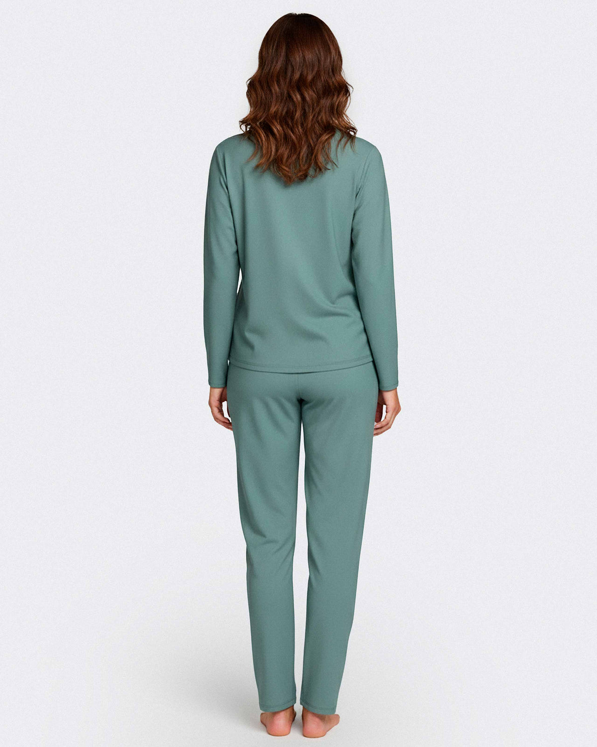 Langer Damenpyjama aus Modal