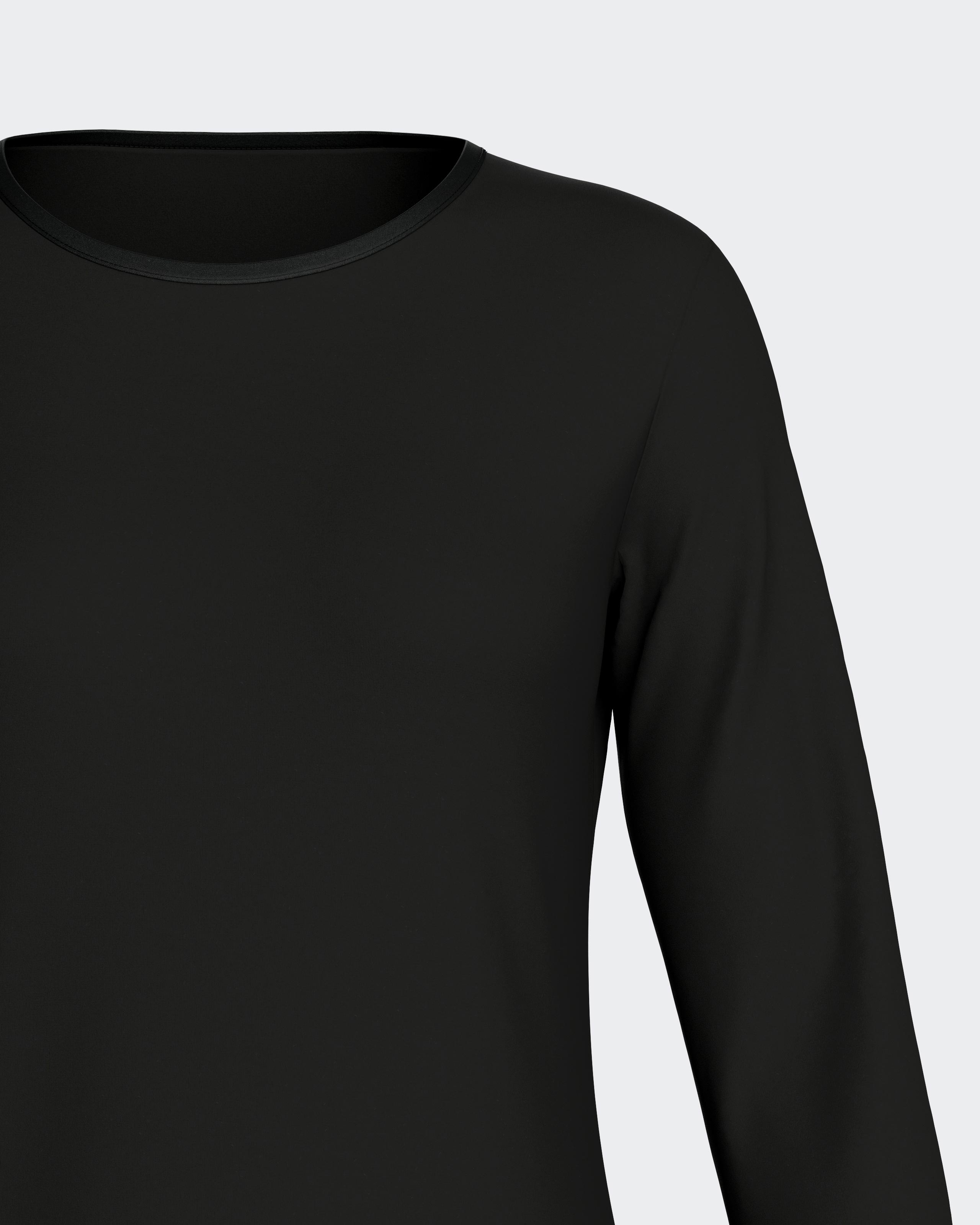Chemise de nuit unie en modal