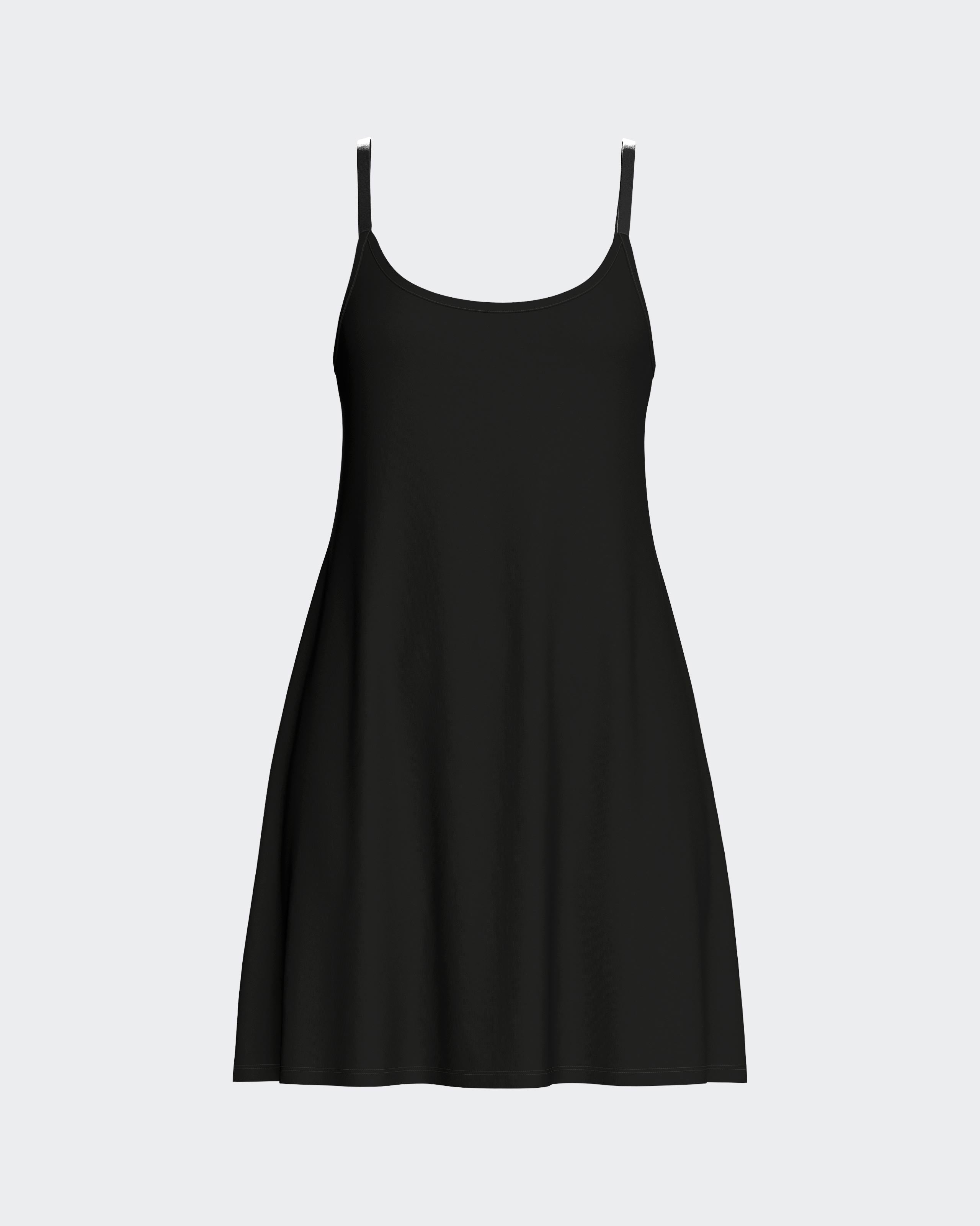 Nightdress with straps in Modal