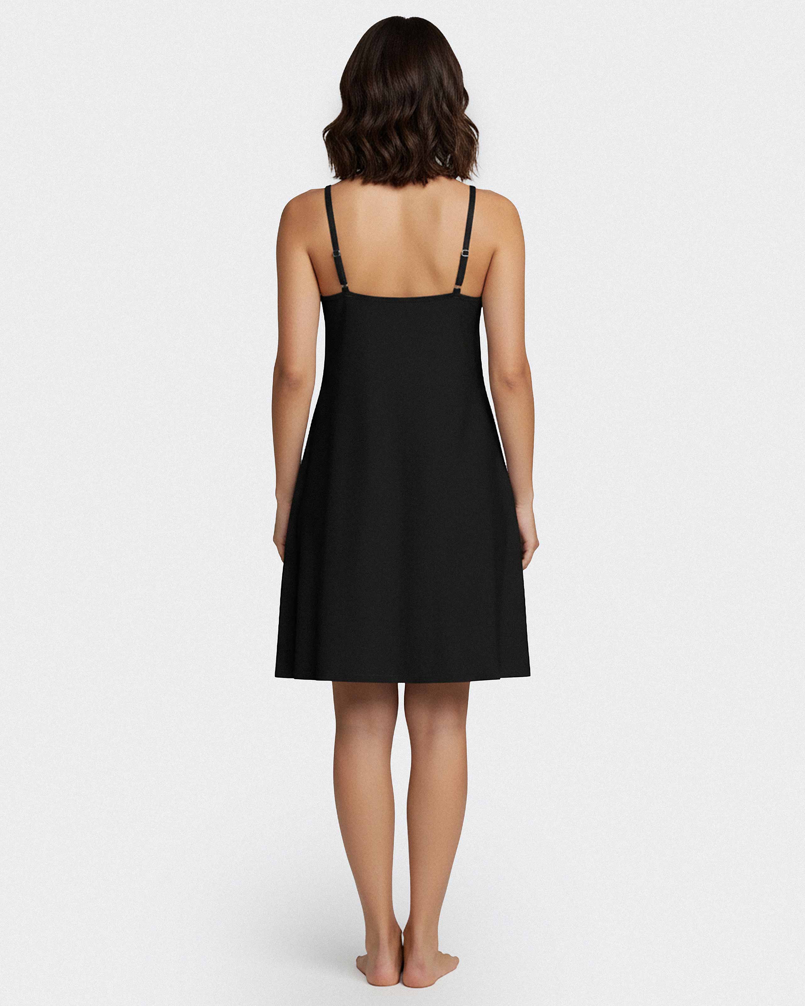 Nightdress with straps in Modal