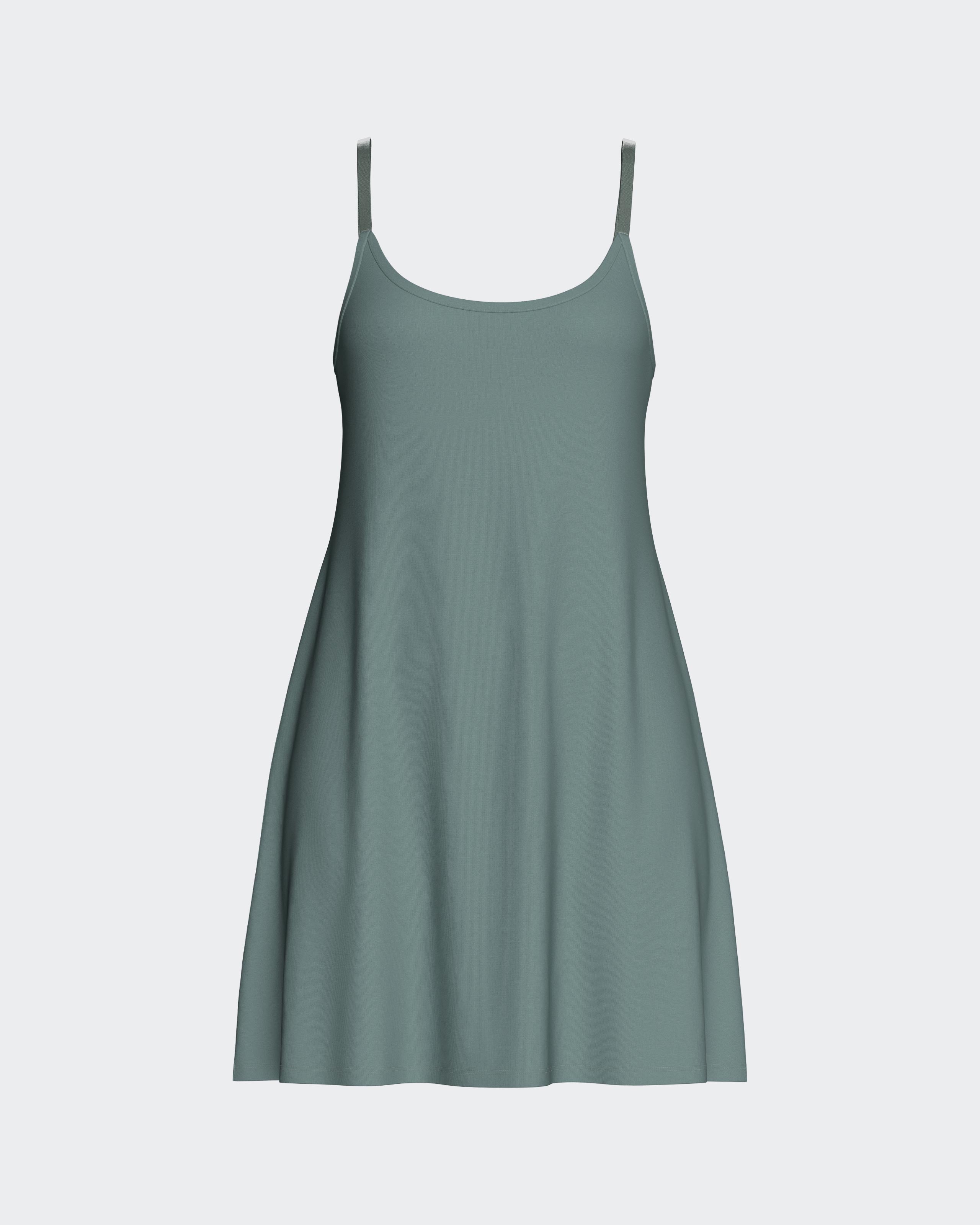 Nightdress with straps in Modal
