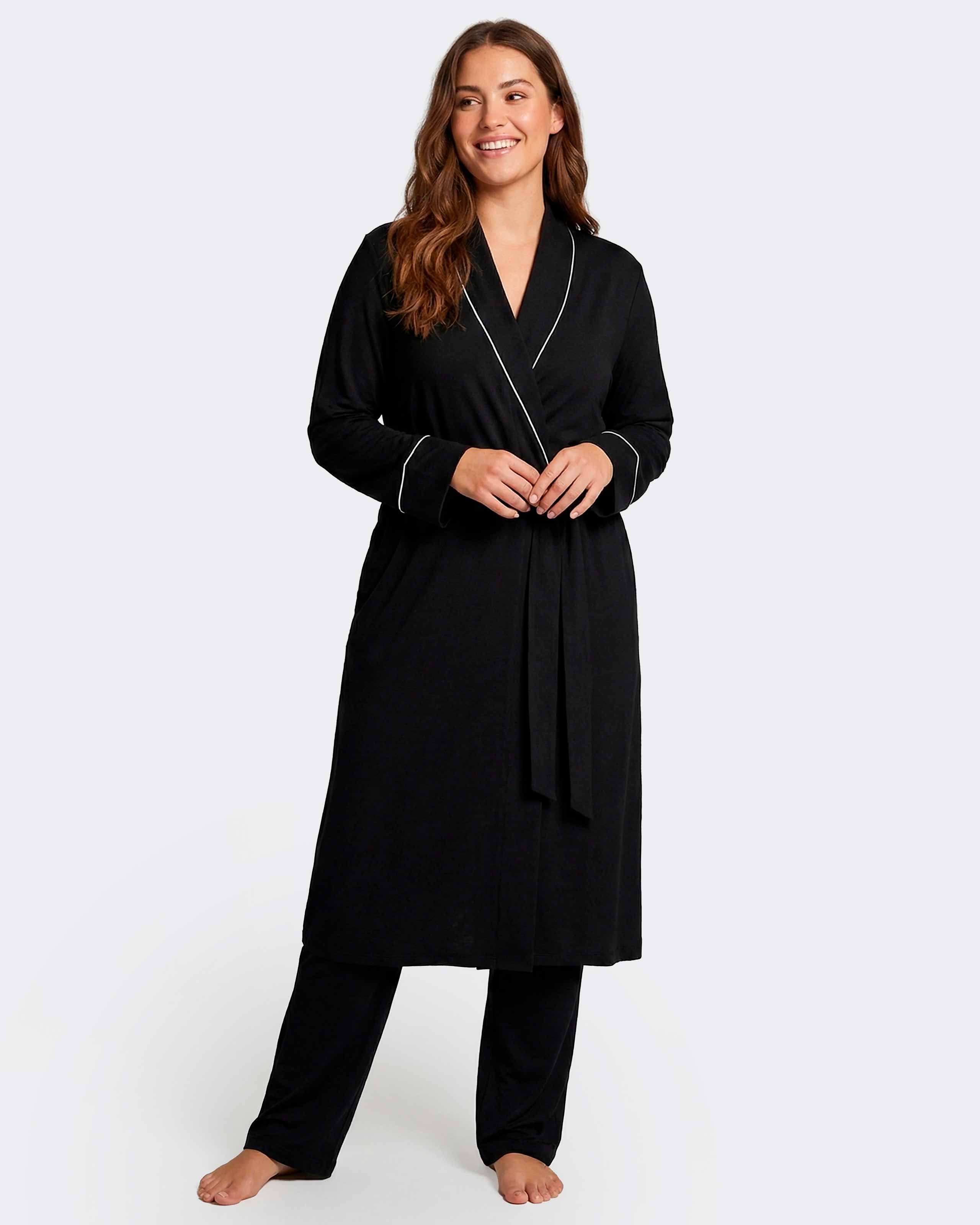 Women's dressing gown in Modal