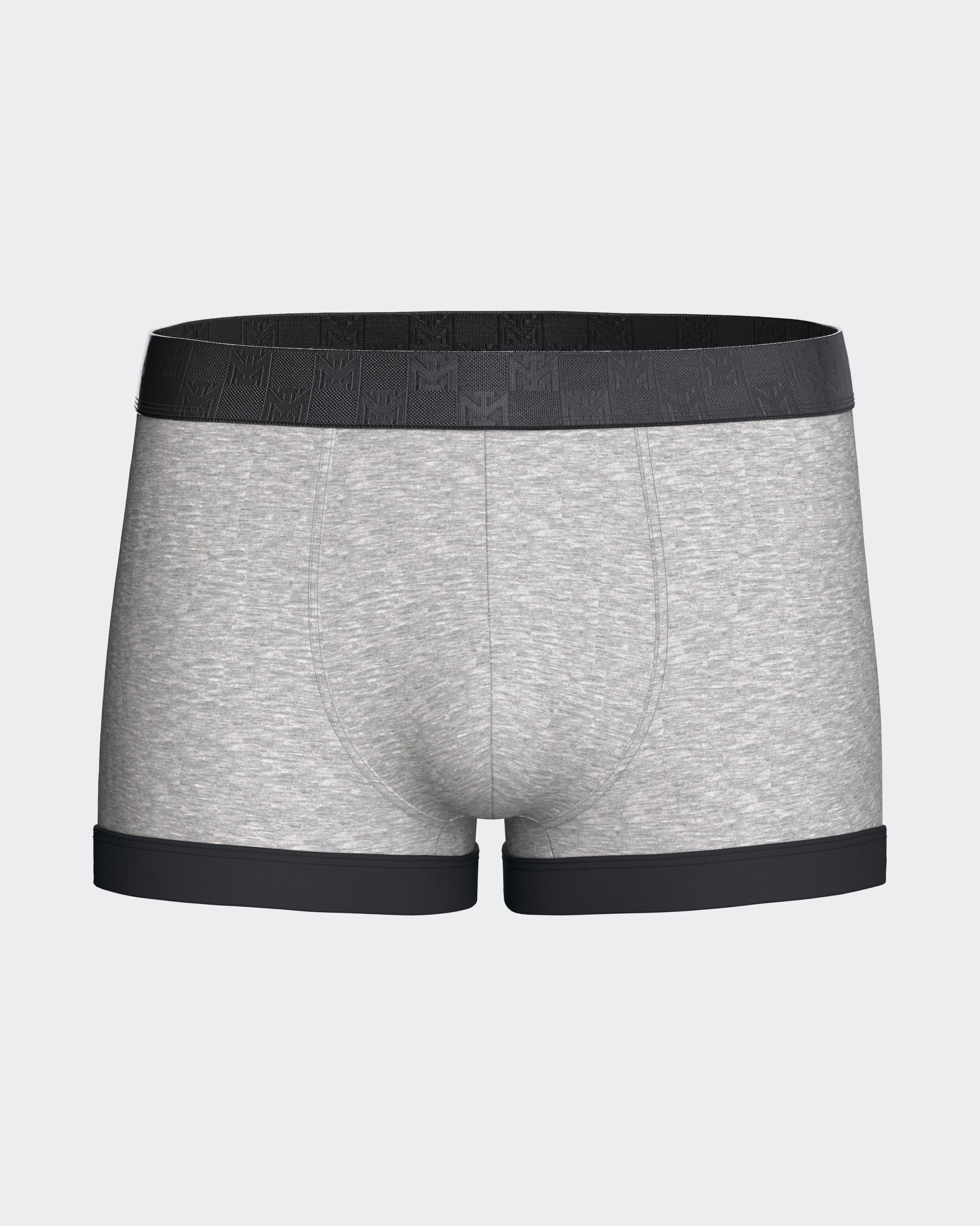 Short men's boxer in cotton