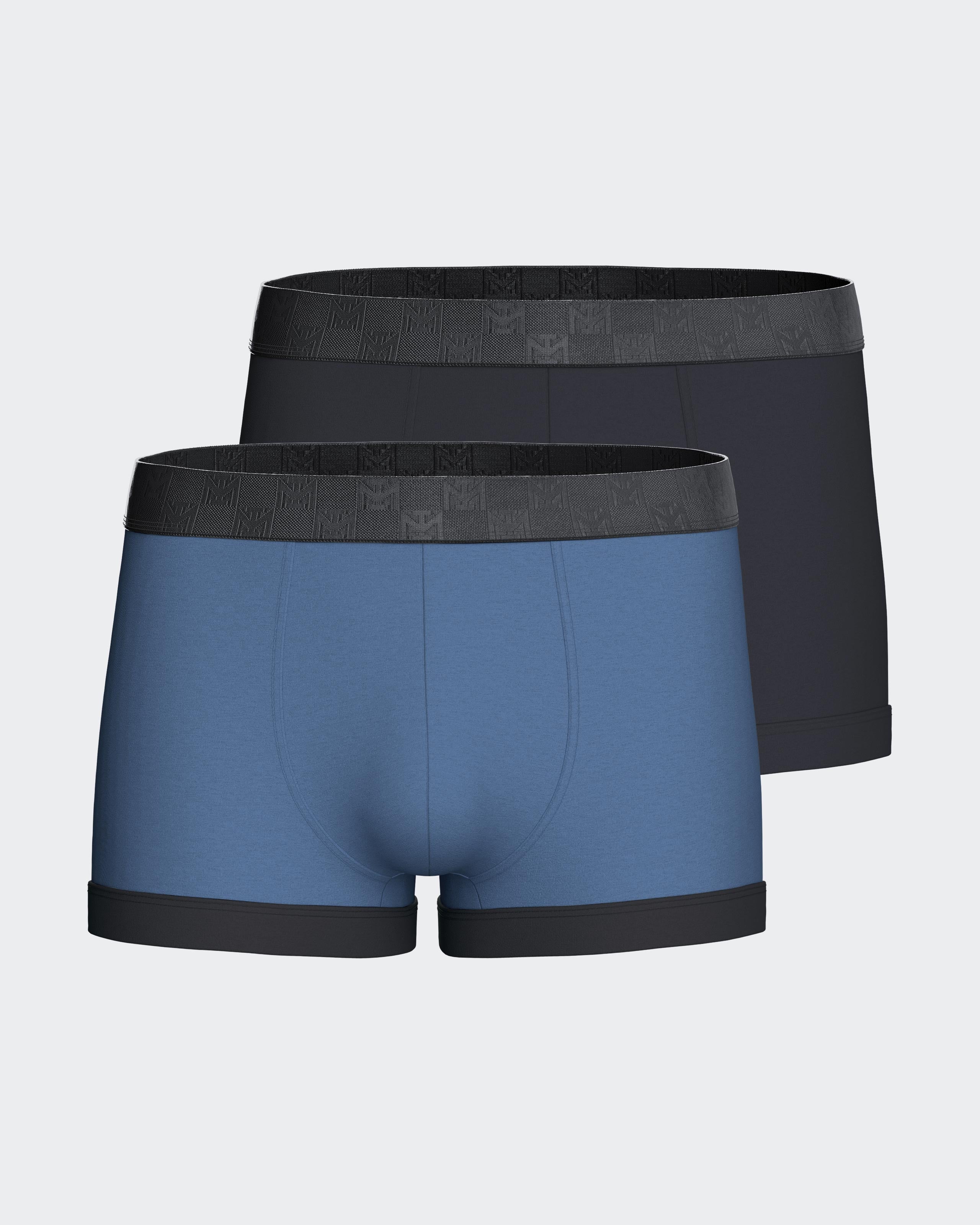 Packung mit 2 kurzen Boxershorts aus Baumwolle