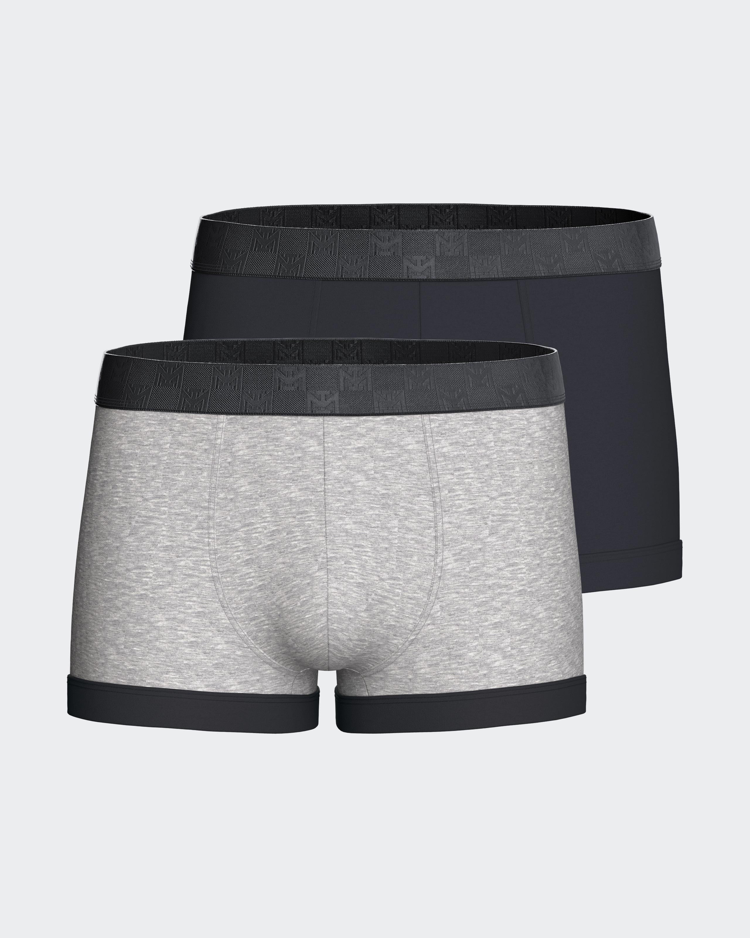 Pack de 2 boxers cortos de hombre en algodón