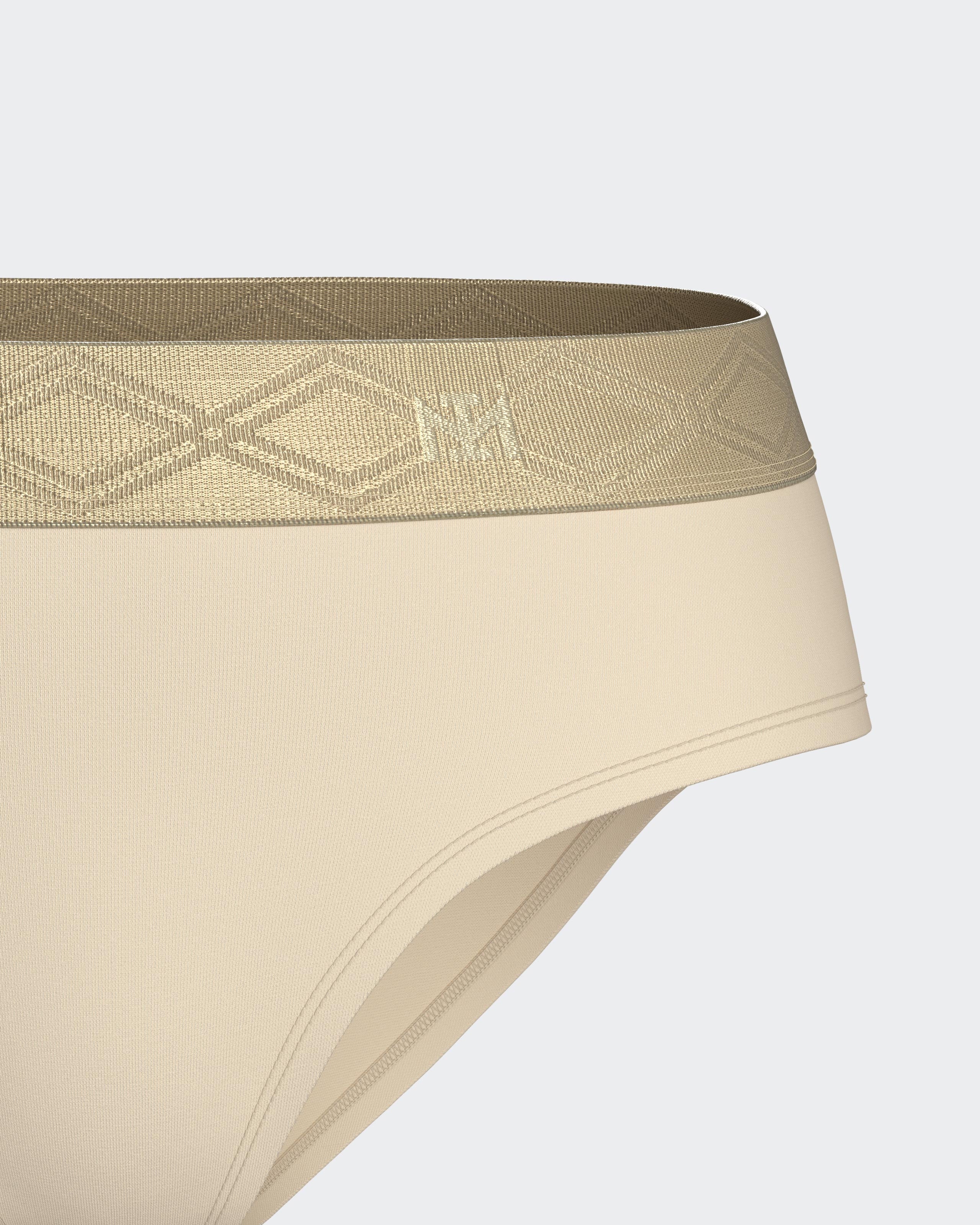 Panties with elasticated waistband in Lyocell