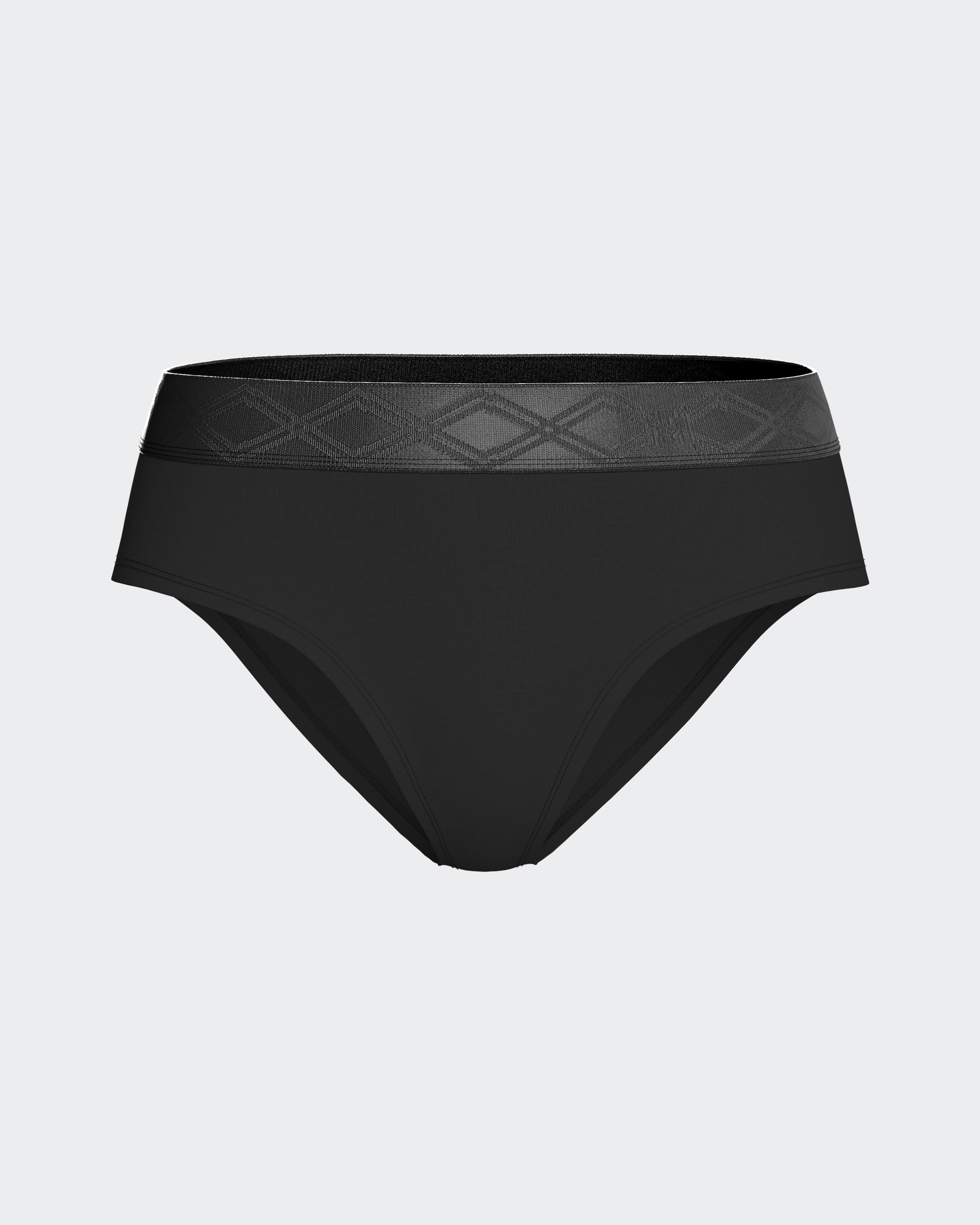 Panties with elasticated waistband in Lyocell