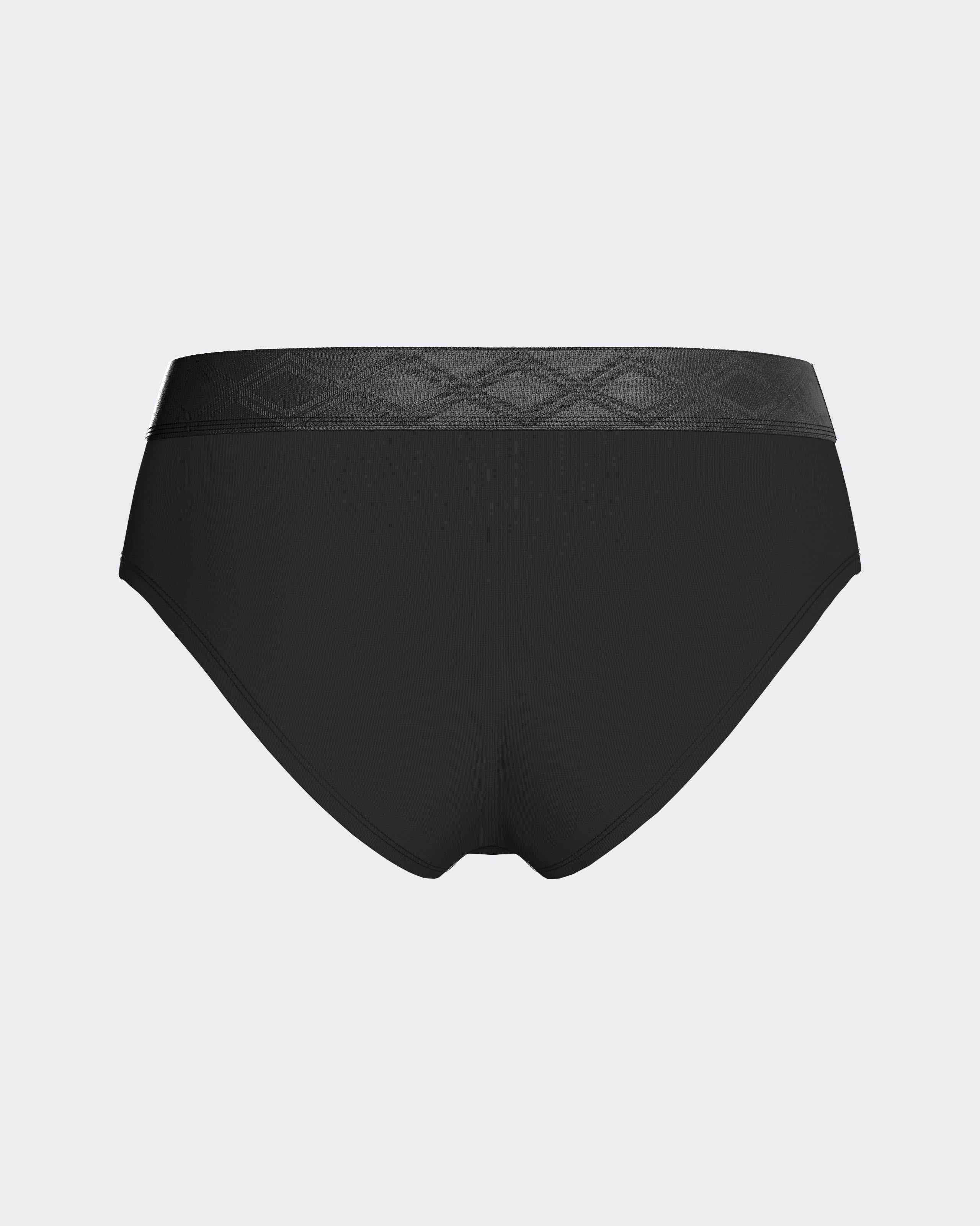 Panties with elasticated waistband in Lyocell