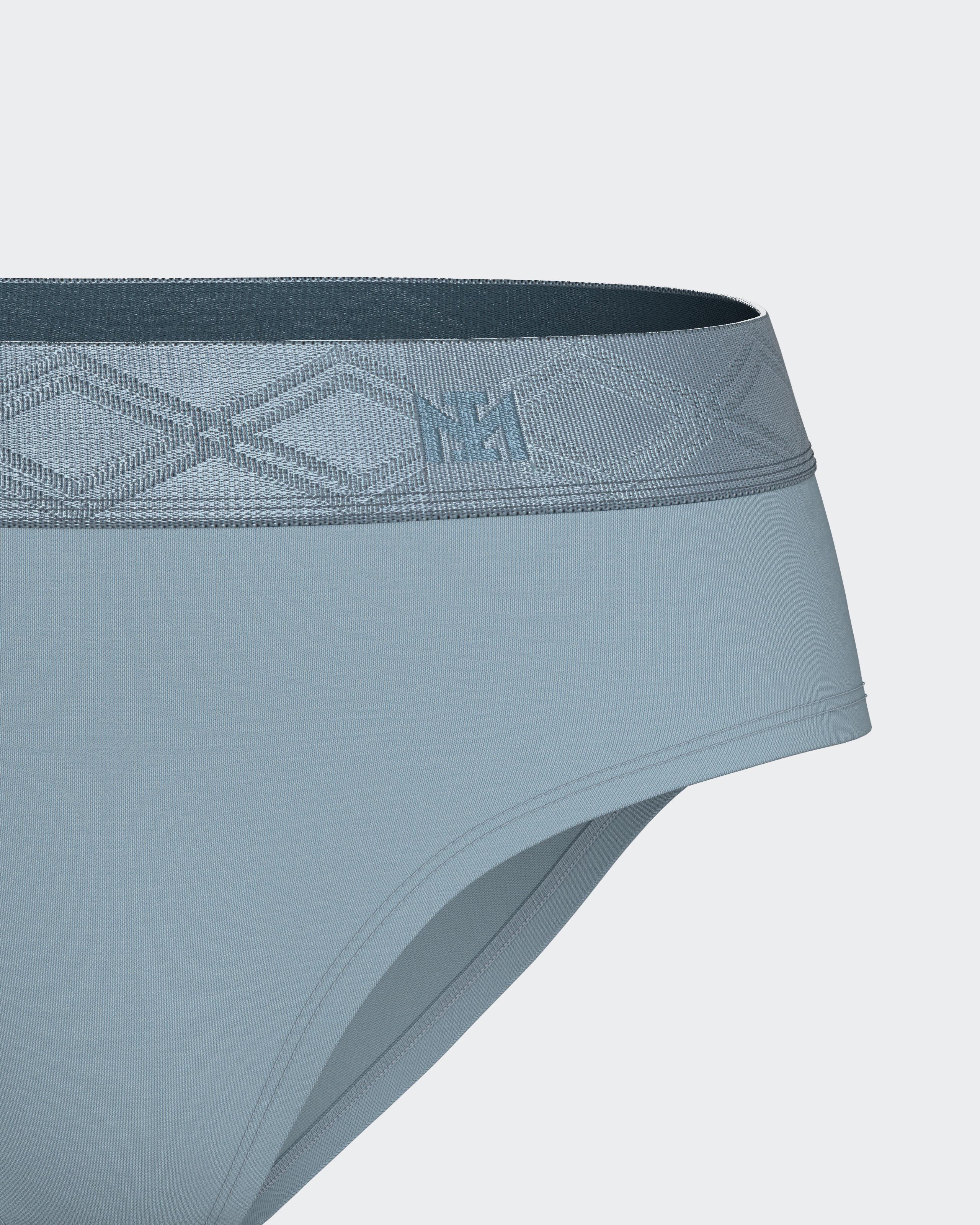 Cueca com cintura elástica em Lyocell