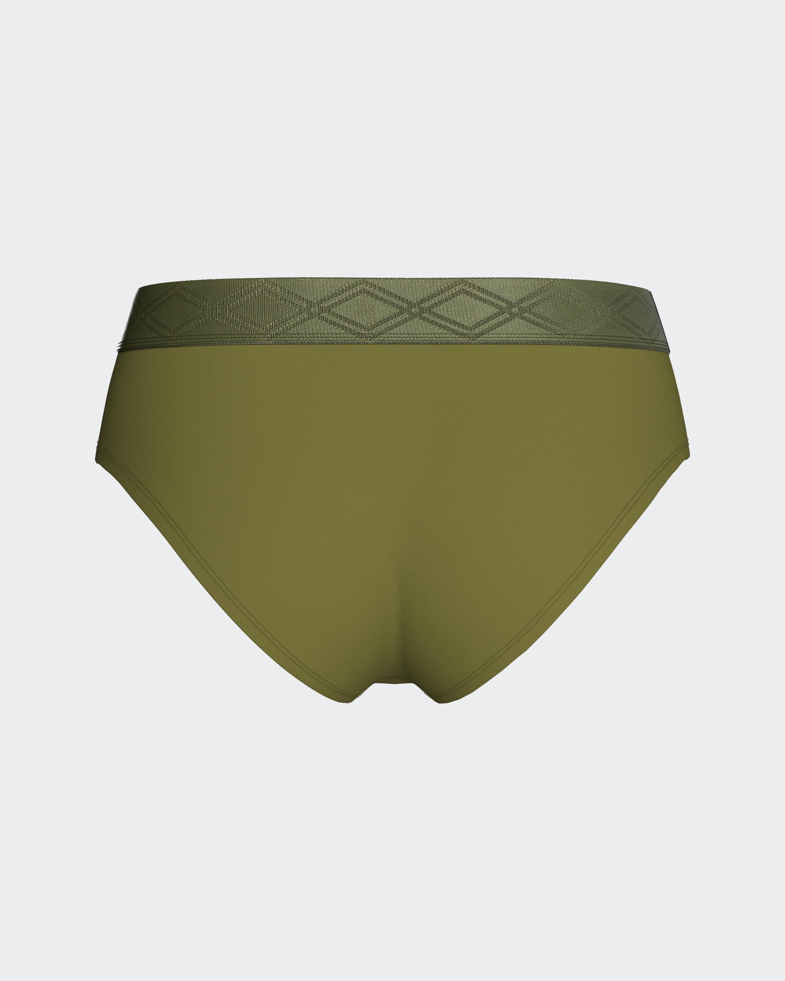 Panties with elasticated waistband in Lyocell