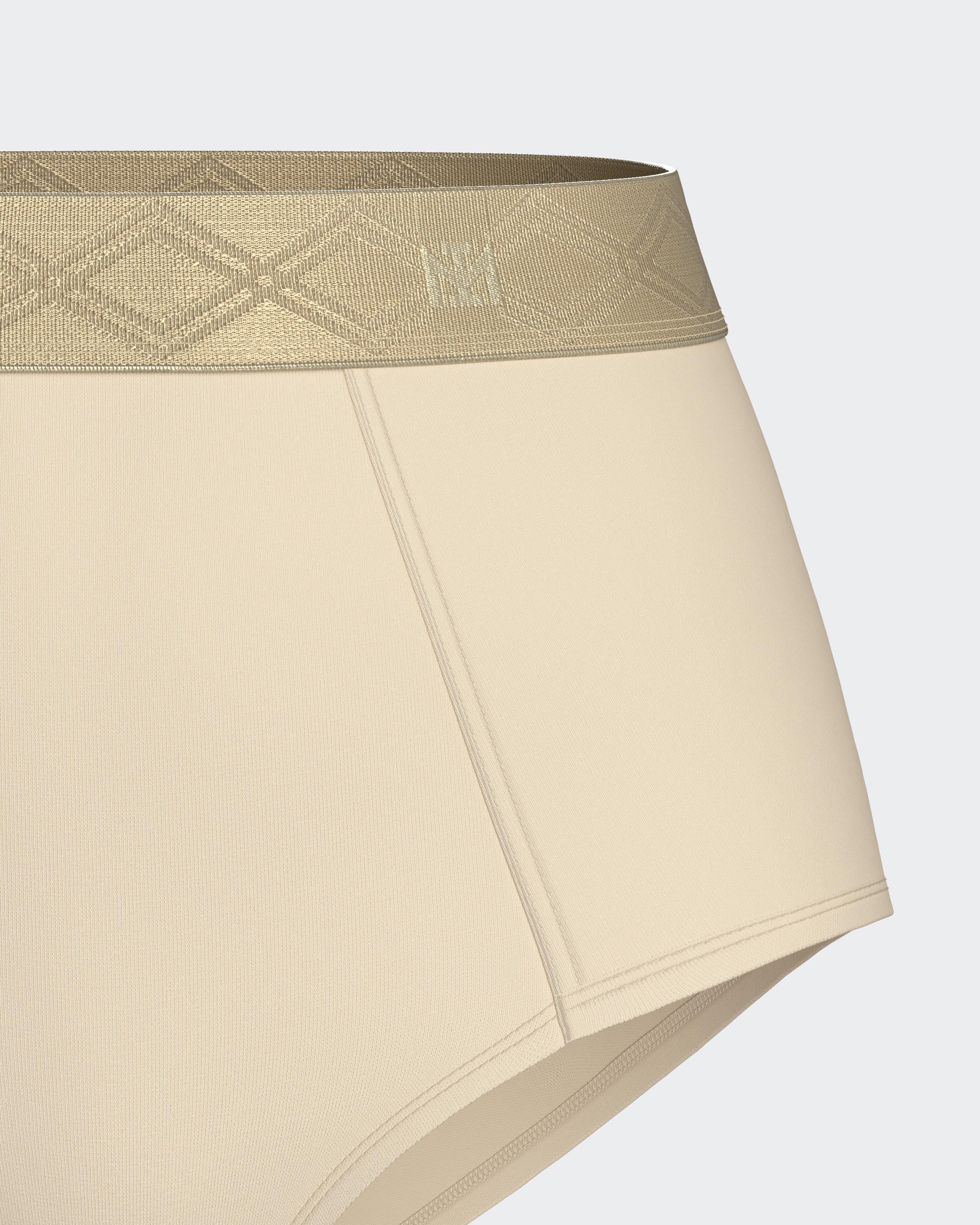 Panties with elasticated waistband in Lyocell