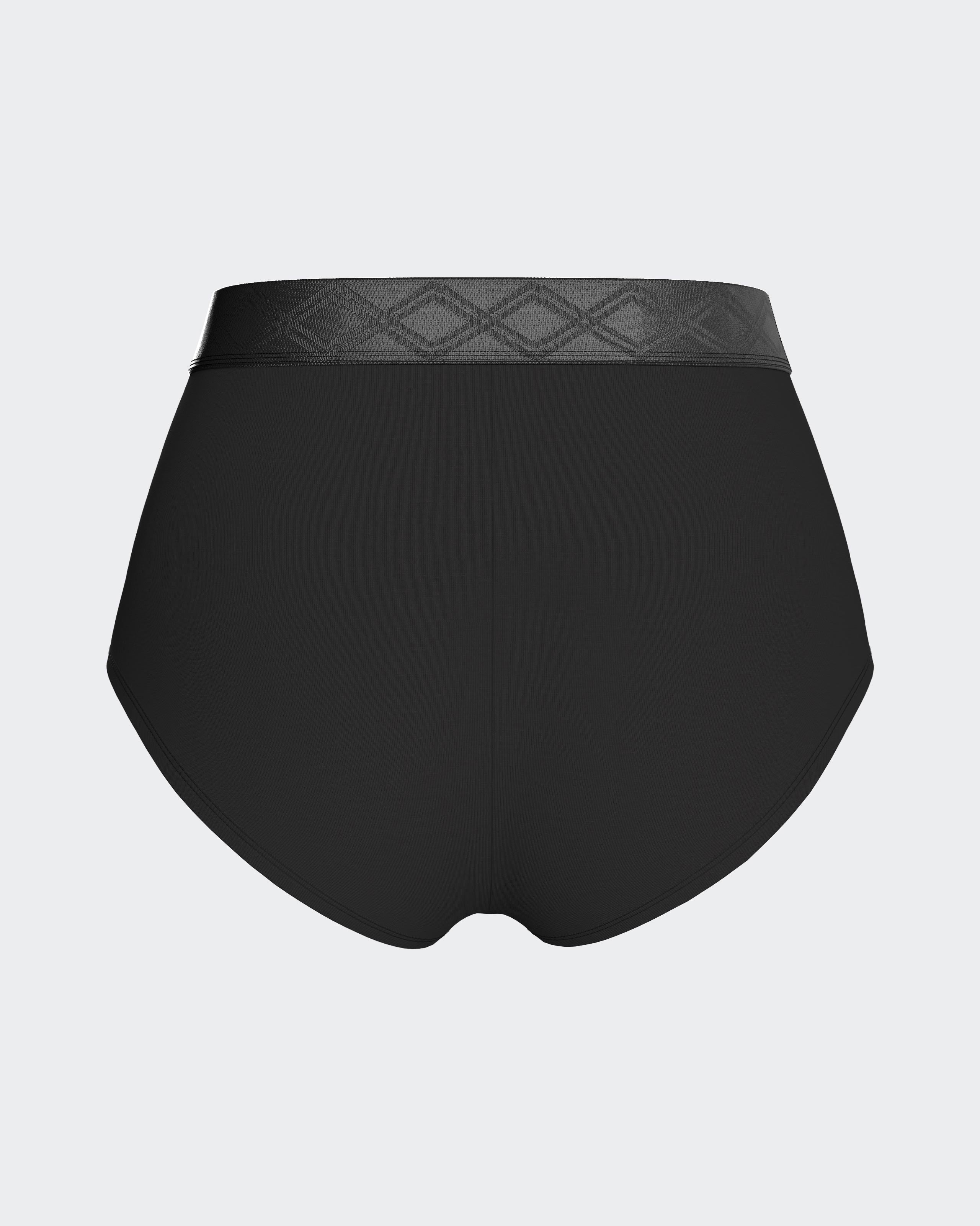 Panties with elasticated waistband in Lyocell