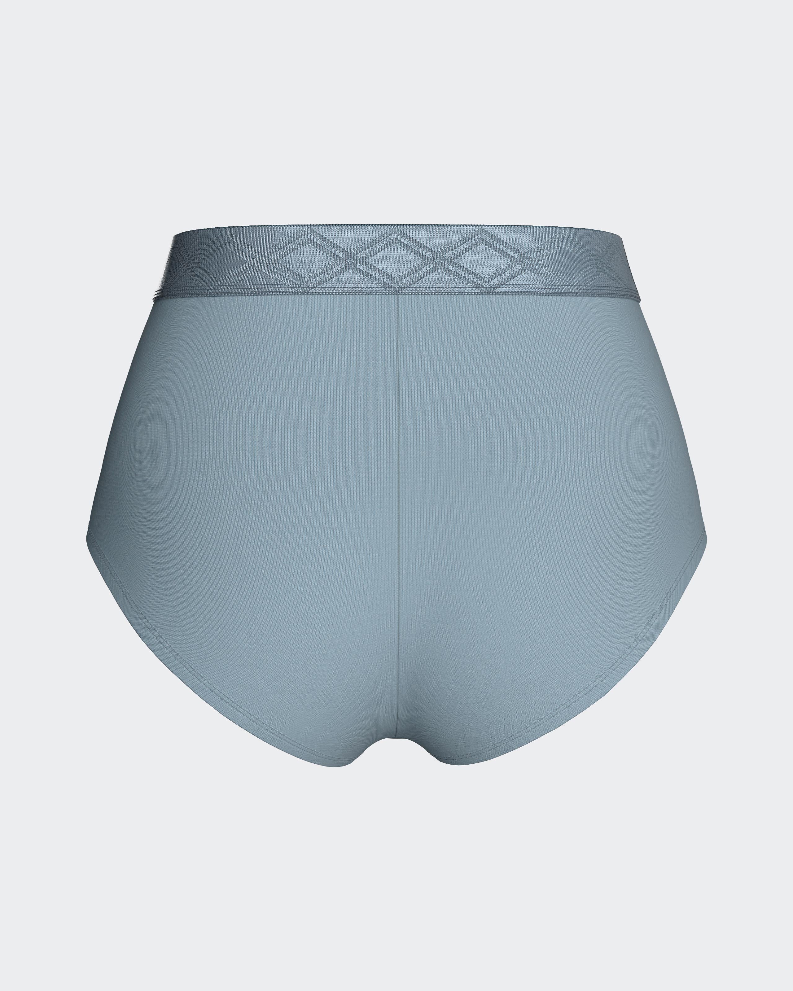Panties with elasticated waistband in Lyocell