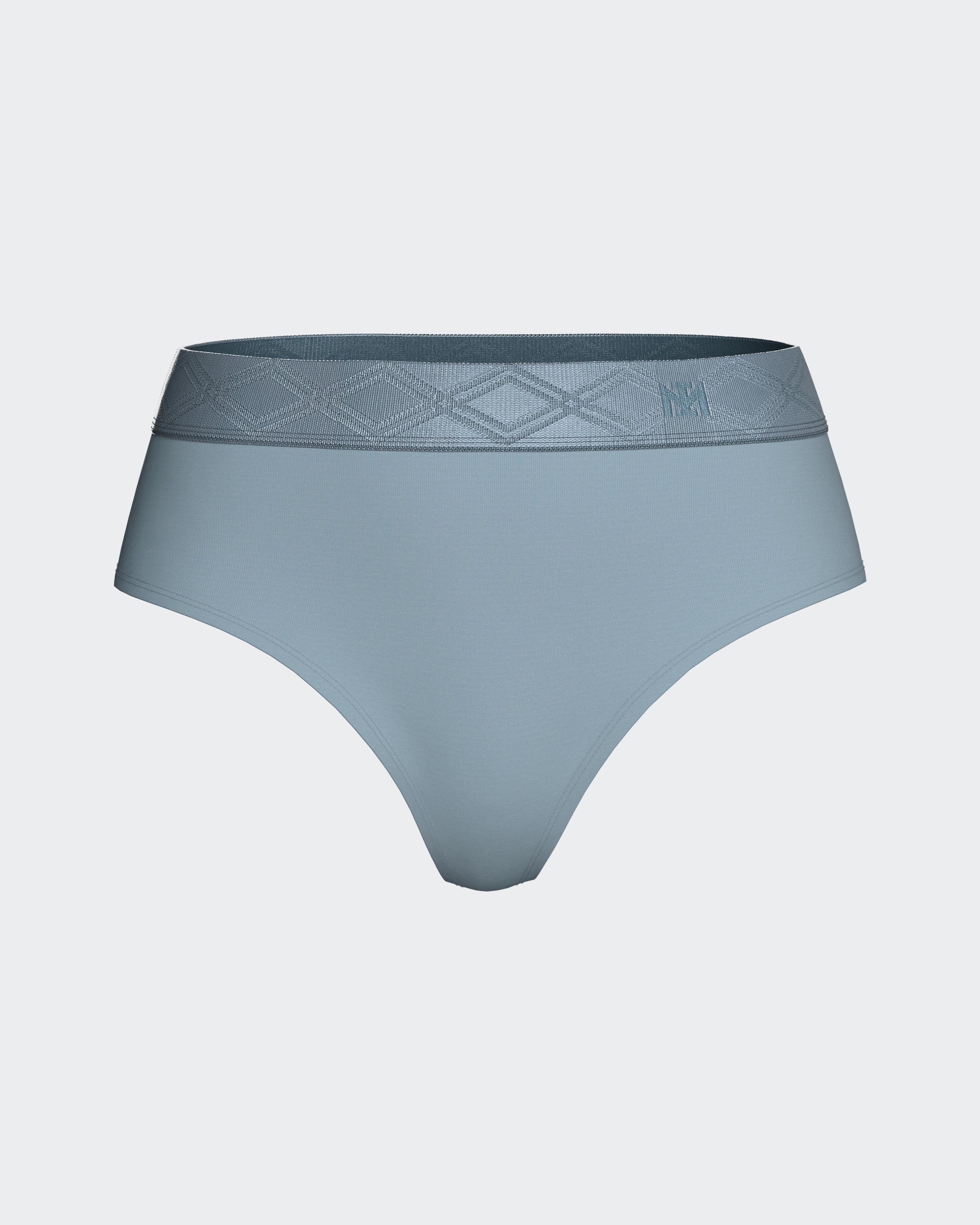 Tanga con cintura elástica en Lyocell