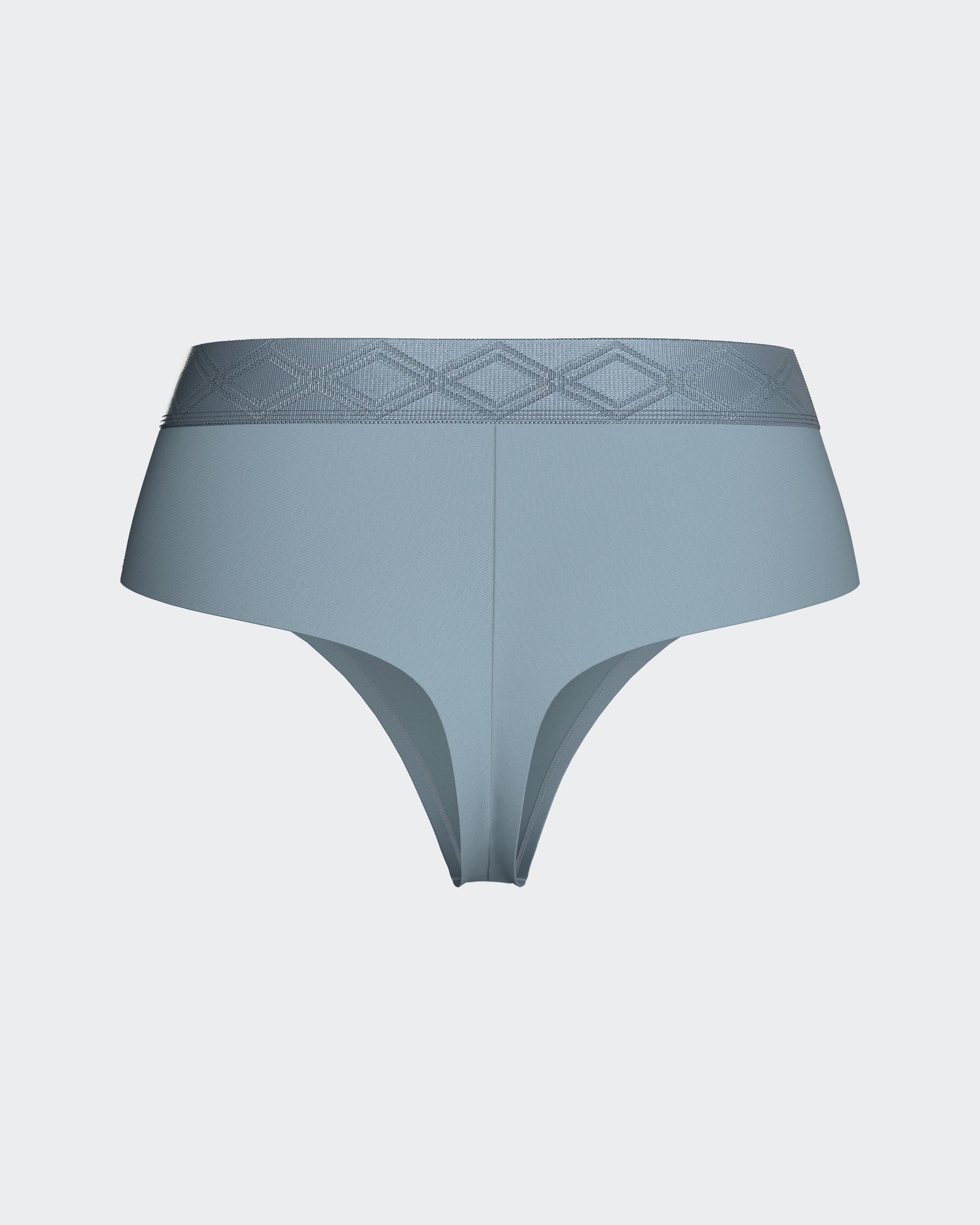 Tanga con cintura elástica en Lyocell