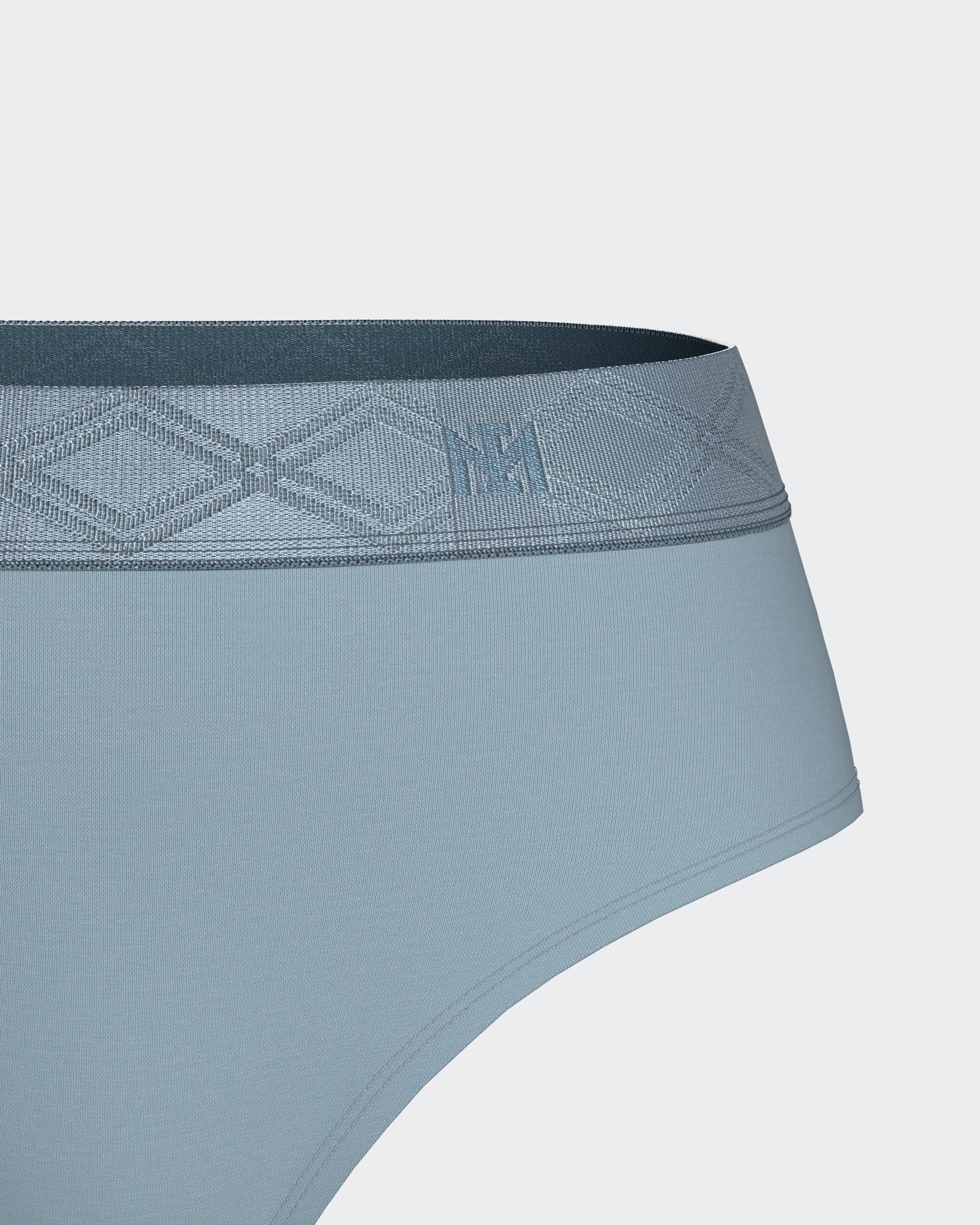 Thong with elasticated waistband in Lyocell