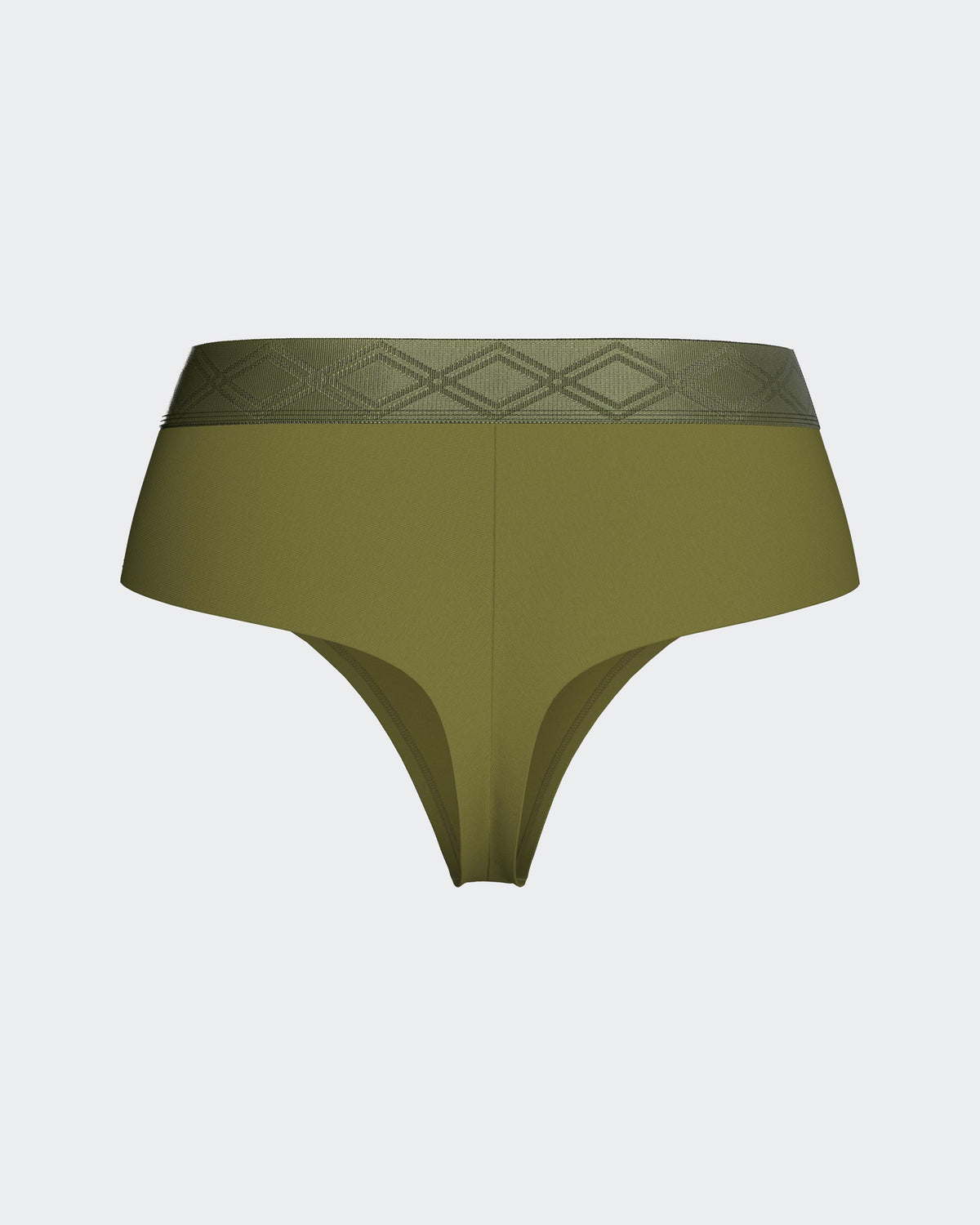 Tanga con cintura elástica en Lyocell