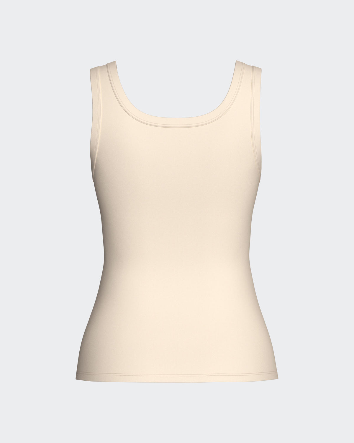 Top with wide straps in Lyocell