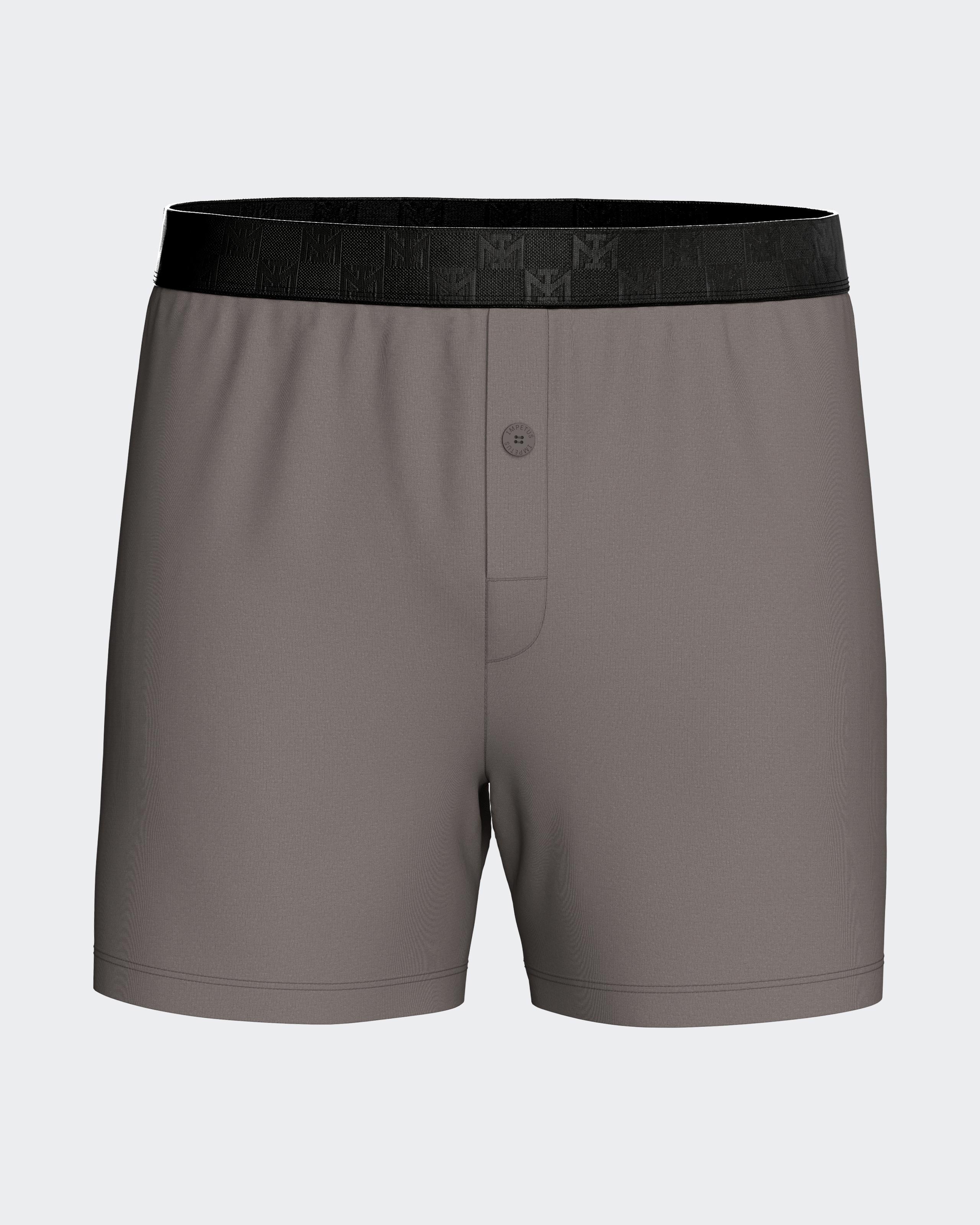 Boxershort de homem com botão em Lyocell