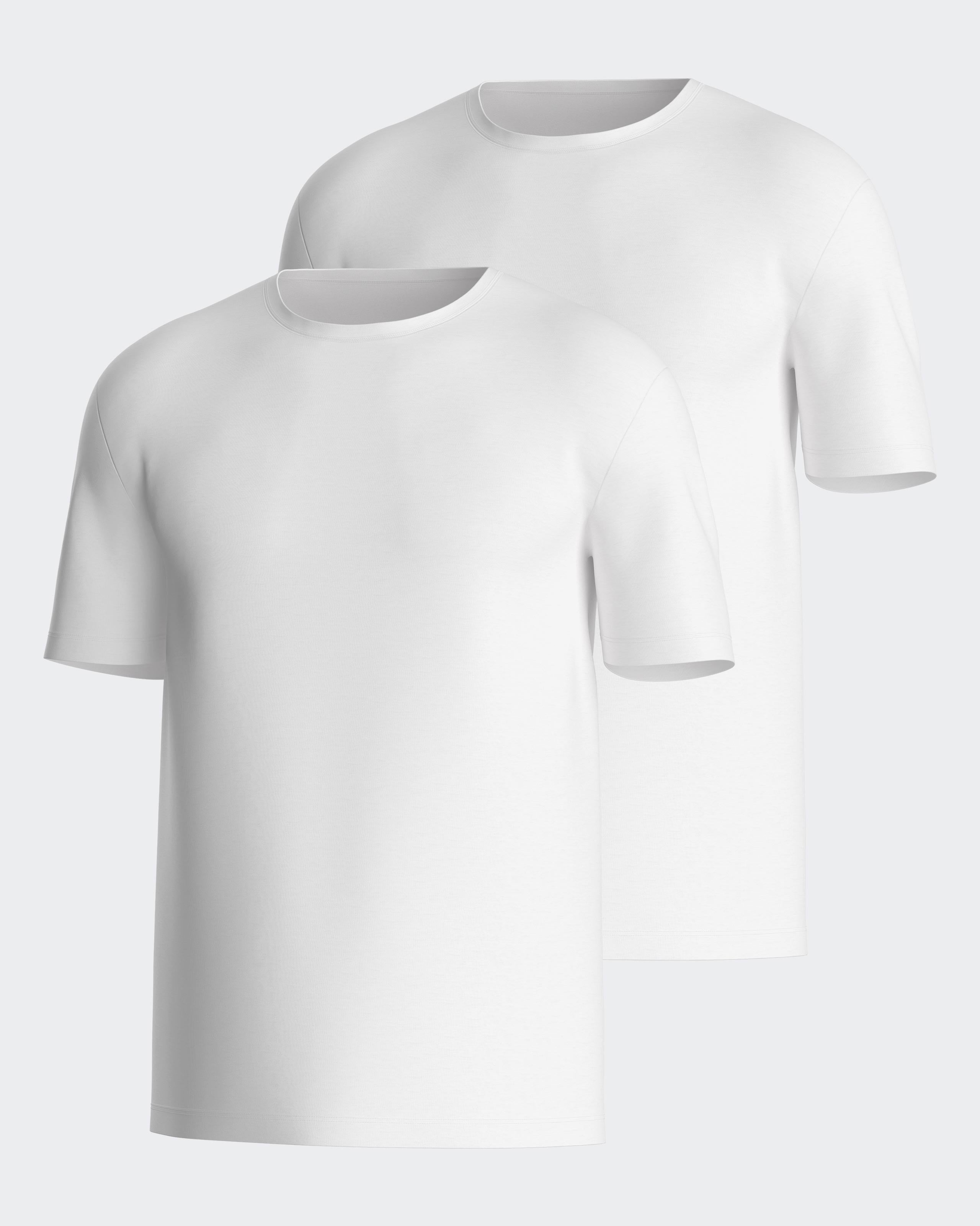 Pack 2 T-shirts de homem em Algodão Bio