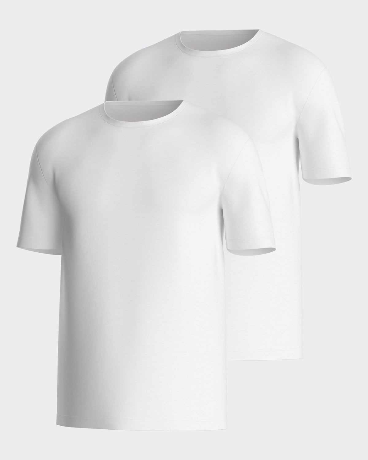 2er-Pack Herren-T-Shirts aus Bio-Baumwolle
